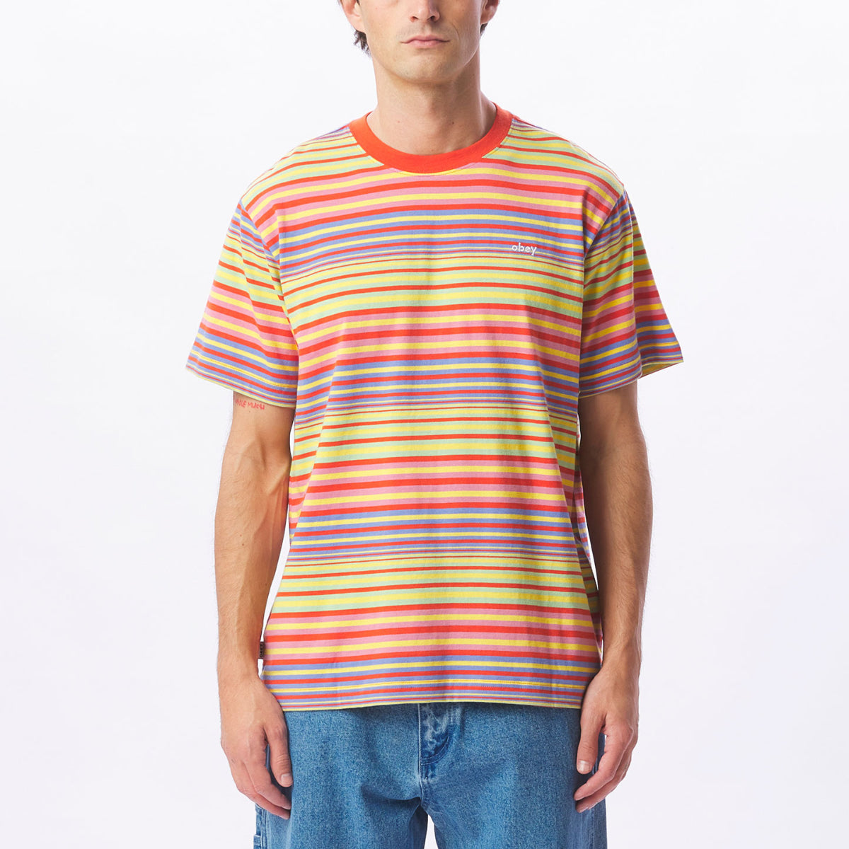 OBEY - BREAK SS TEE - Roobios multi