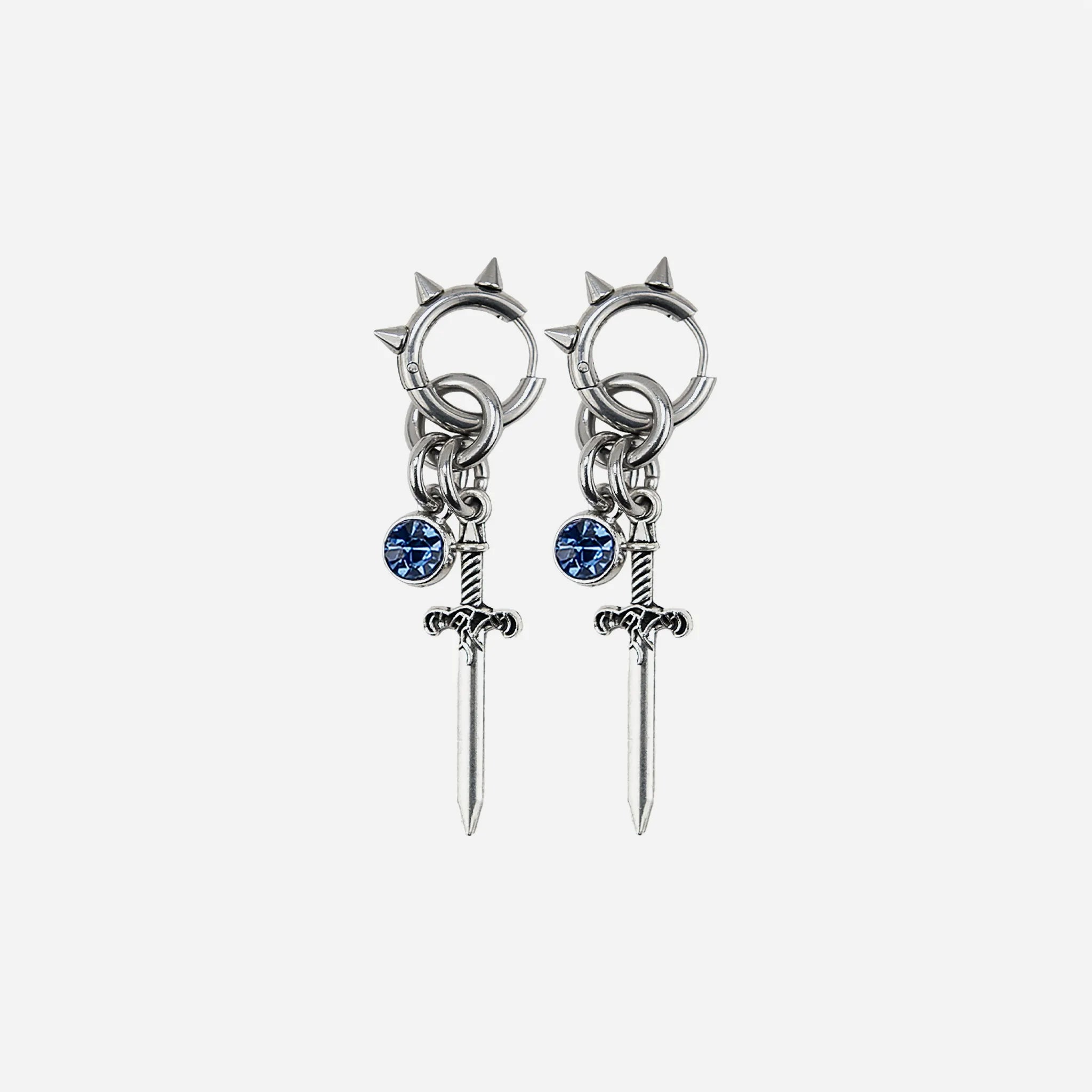 25Fingers Punk Dagger Baby Earrings