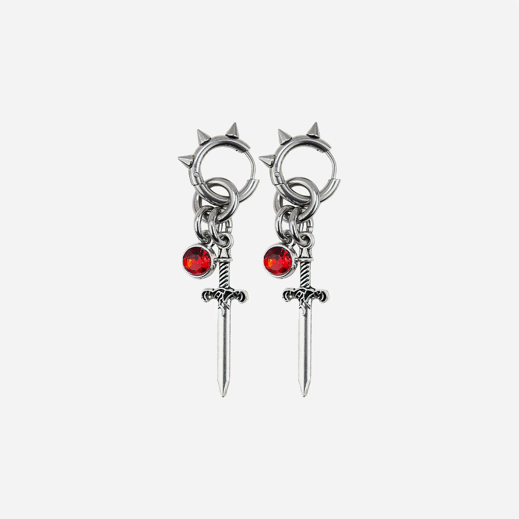 25Fingers Punk Dagger Baby Earrings