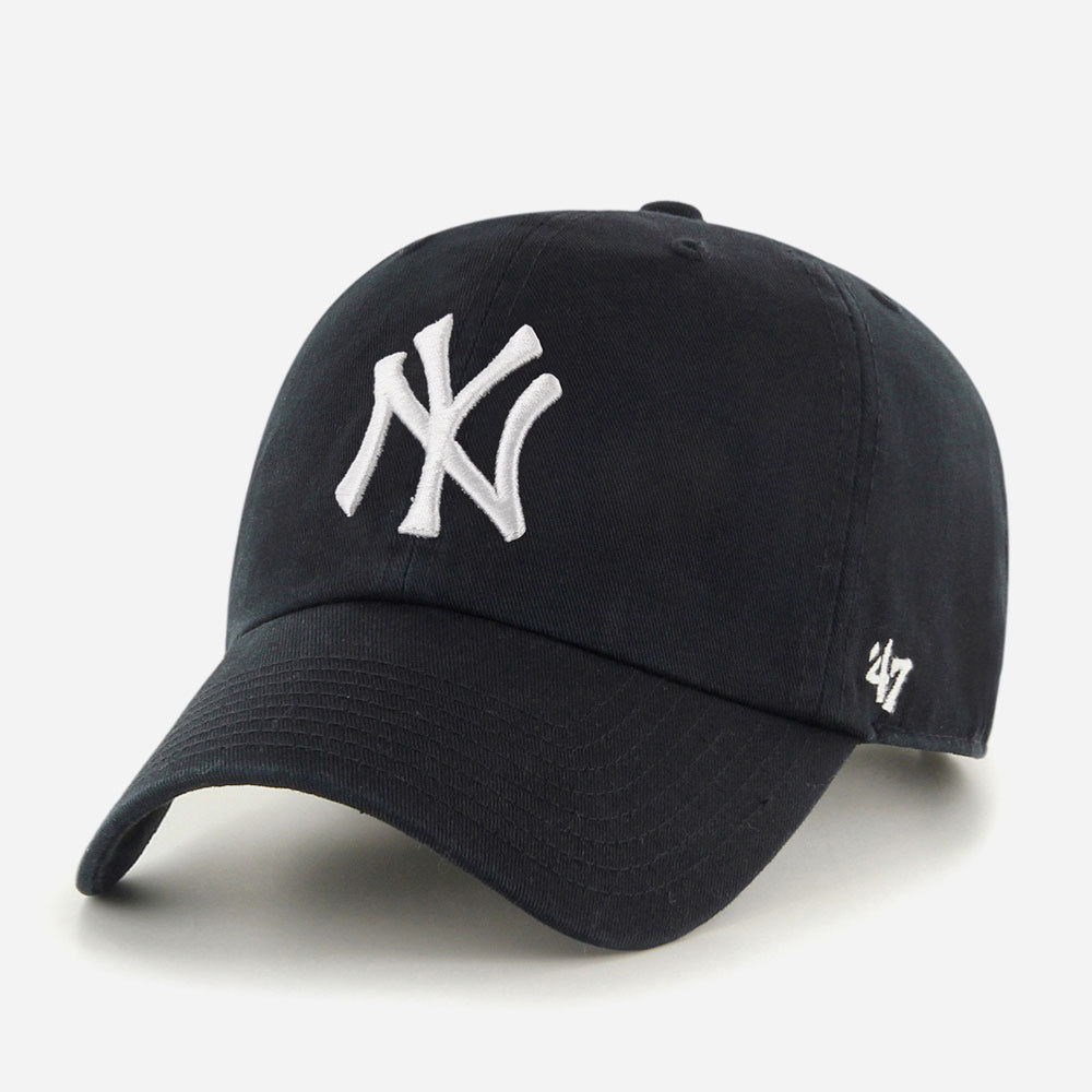 47 - MLB New York Yankees BASE Runner Clean Up Cap - Black