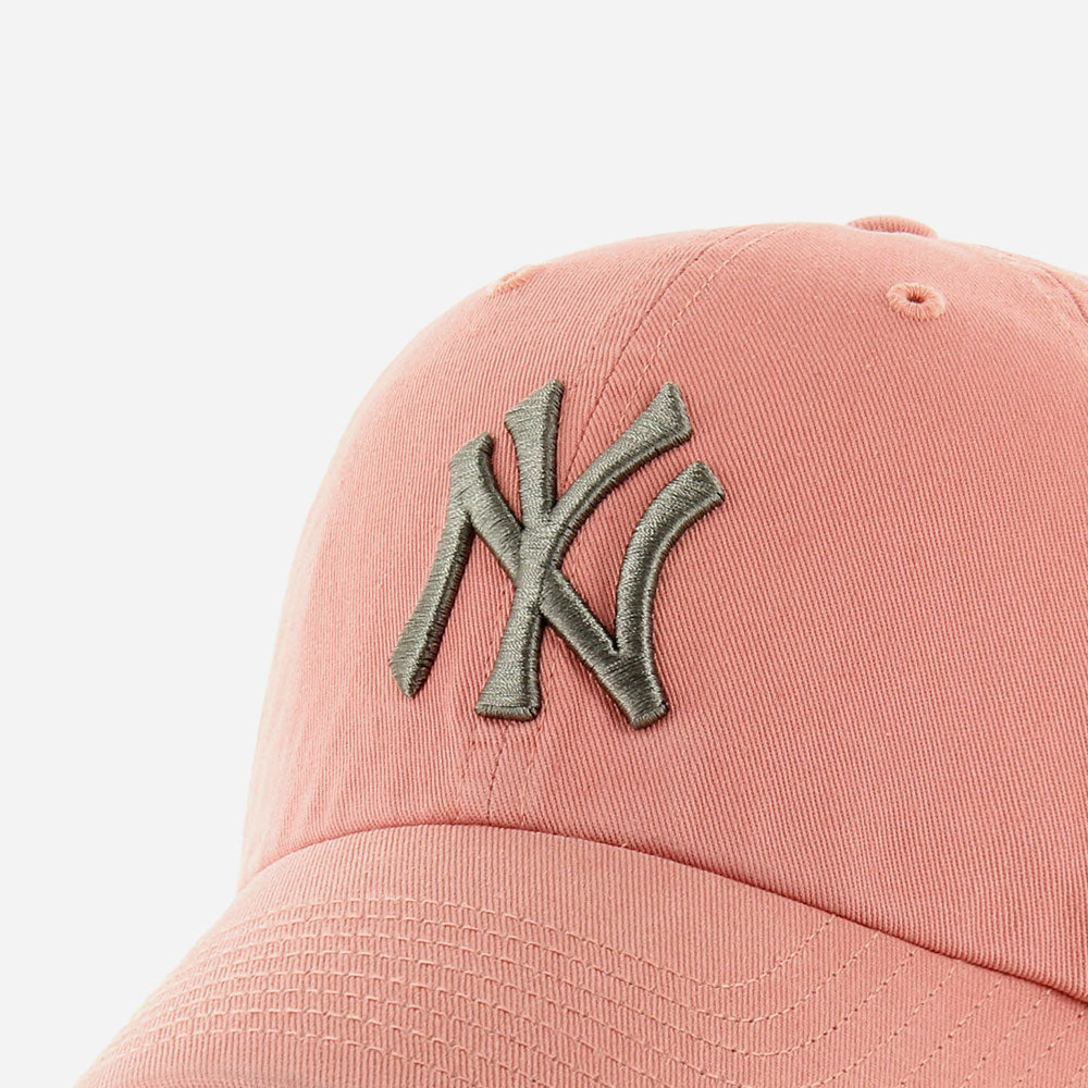 47 - MLB New York Dodgers Balpark Camo Clean Up Cap - Sedona Pink