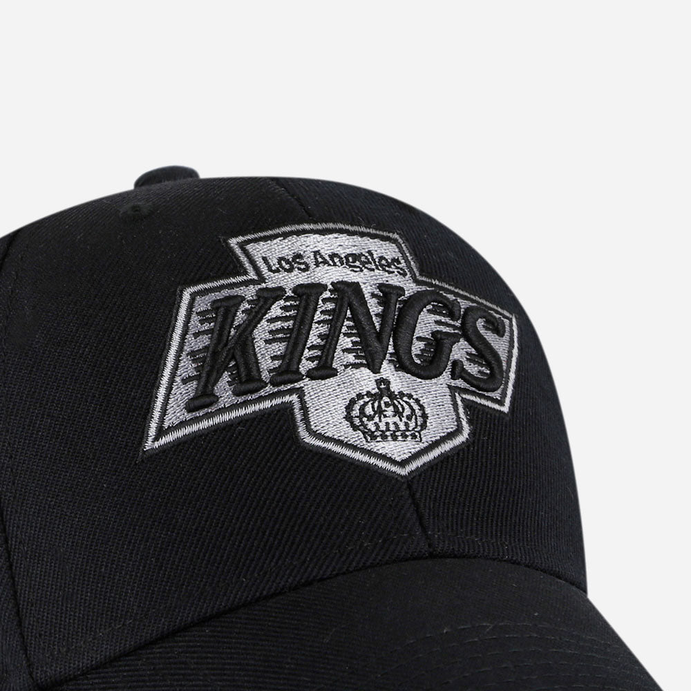 47 - NHL La Kings Vintage Sure Shot Snapback MVP Cap - Black
