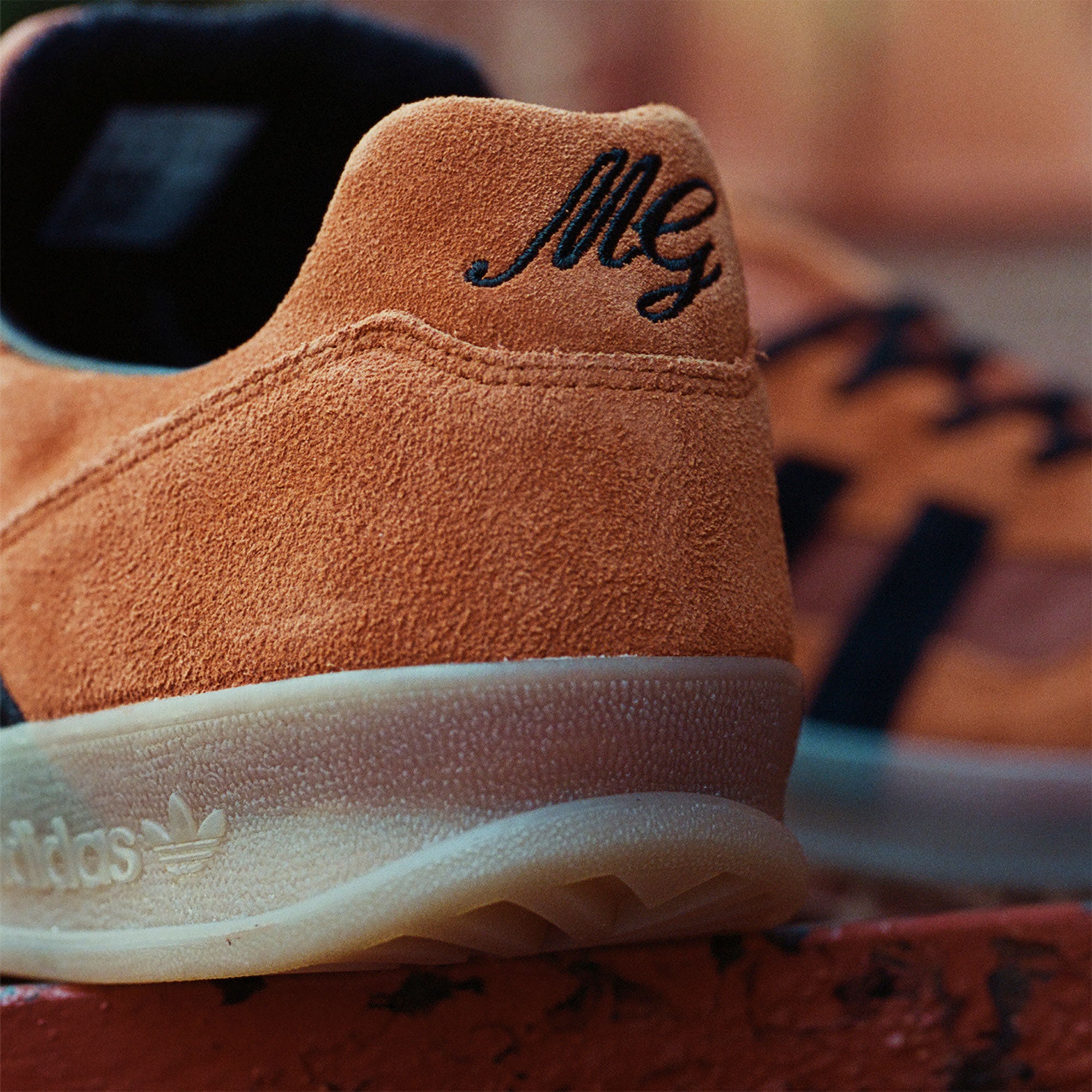Adidas Skateboarding - Gonz Aloha Super - Fox Red / Core Black / Burnt Sienna