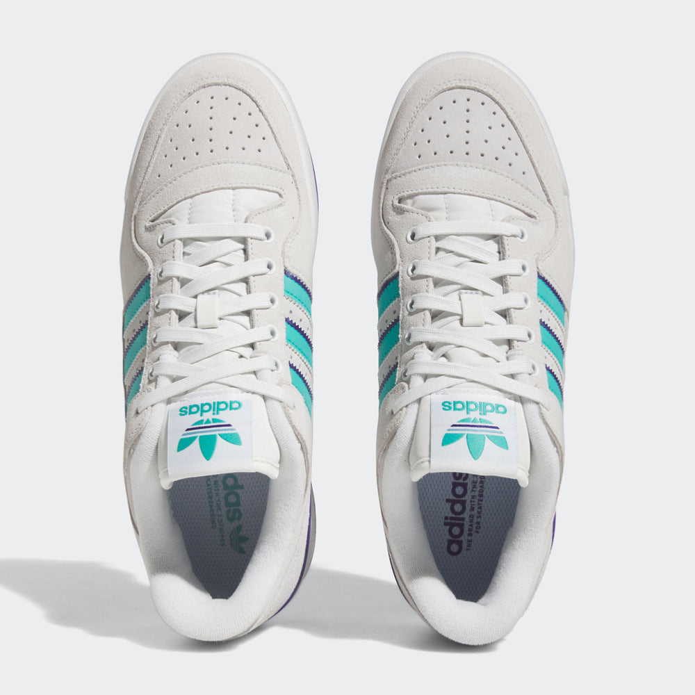 Adidas Skateboarding - Forum 84 LOW ADV - Crystal White -Preloved Blue -Footwear White