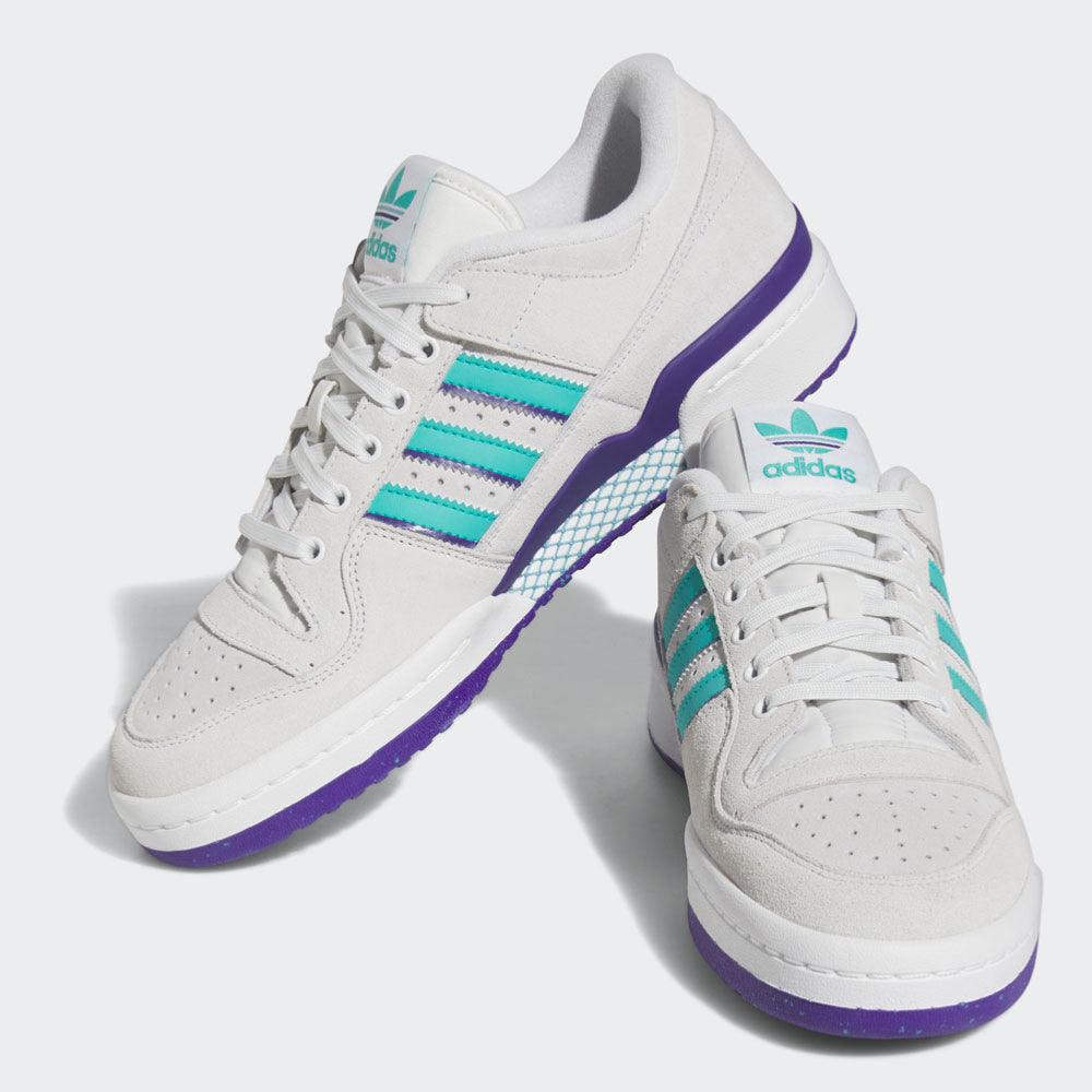 Adidas Skateboarding - Forum 84 LOW ADV - Crystal White -Preloved Blue -Footwear White