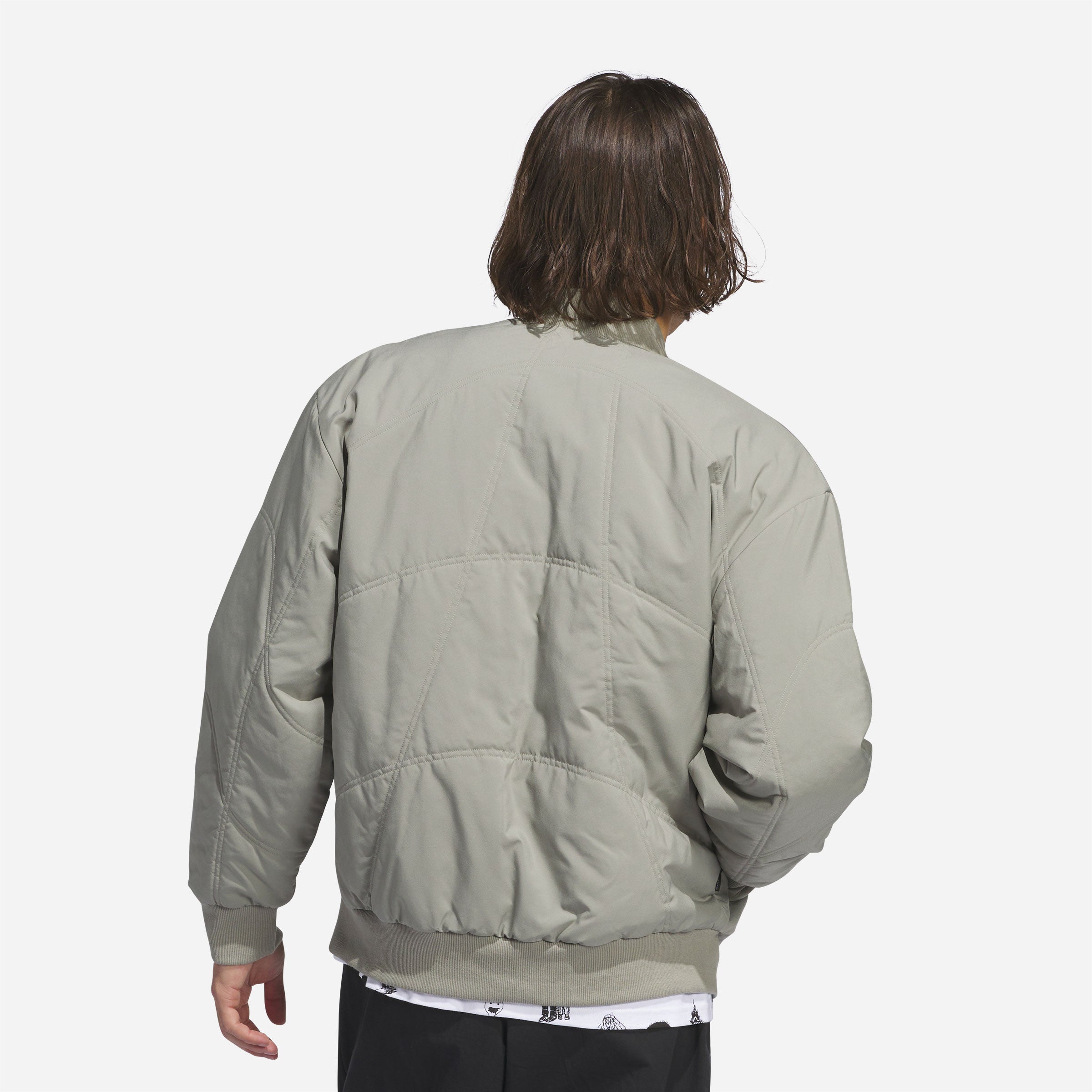Adidas Skateboarding Jason Dill- Dill Quilt Jacket - Silpeb Royal Blue