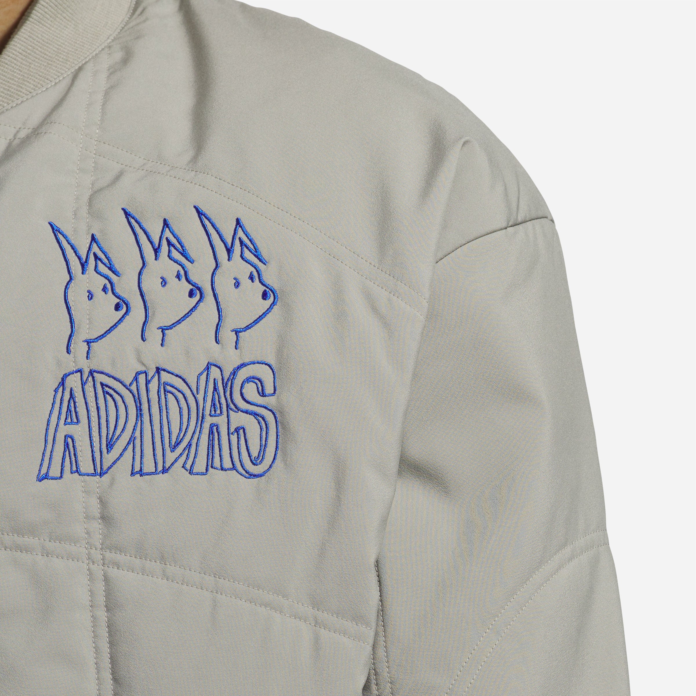 Adidas Skateboarding Jason Dill- Dill Quilt Jacket - Silpeb Royal Blue