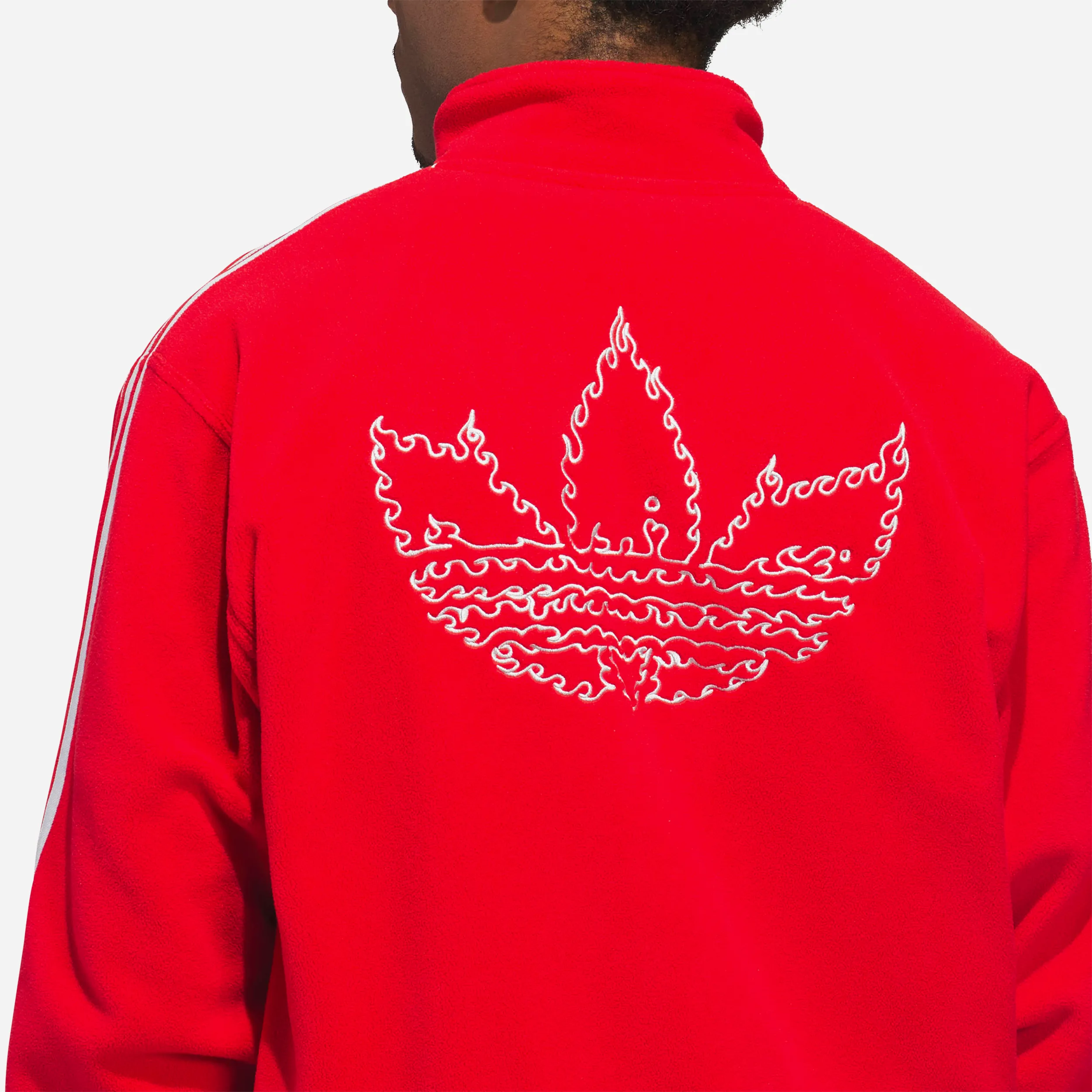 Veste de SurvĂȘtement Adidas Skateboarding x Kogancult Rouge et Grise
