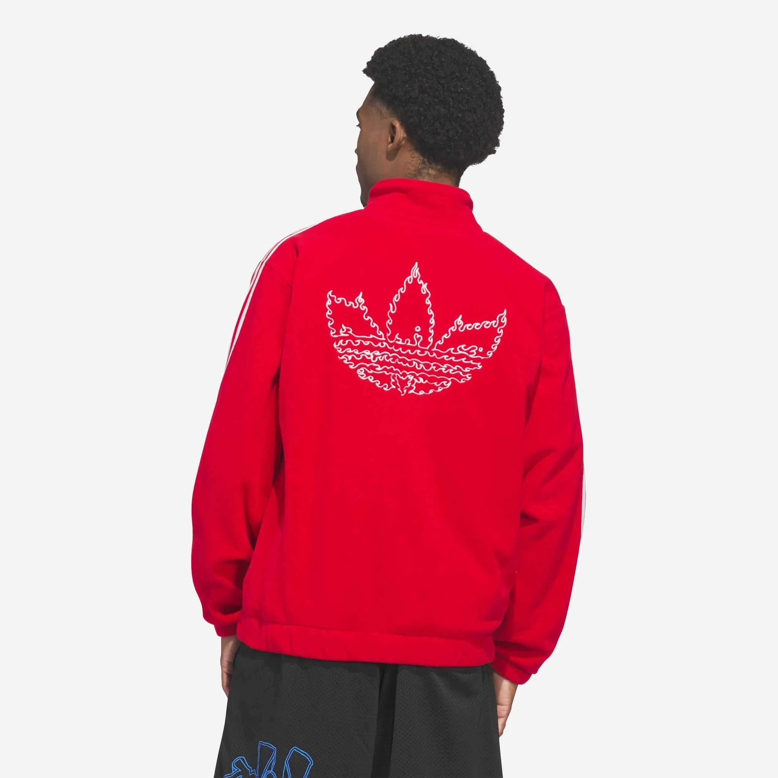 Veste de SurvĂȘtement Adidas Skateboarding x Kogancult Rouge et Grise