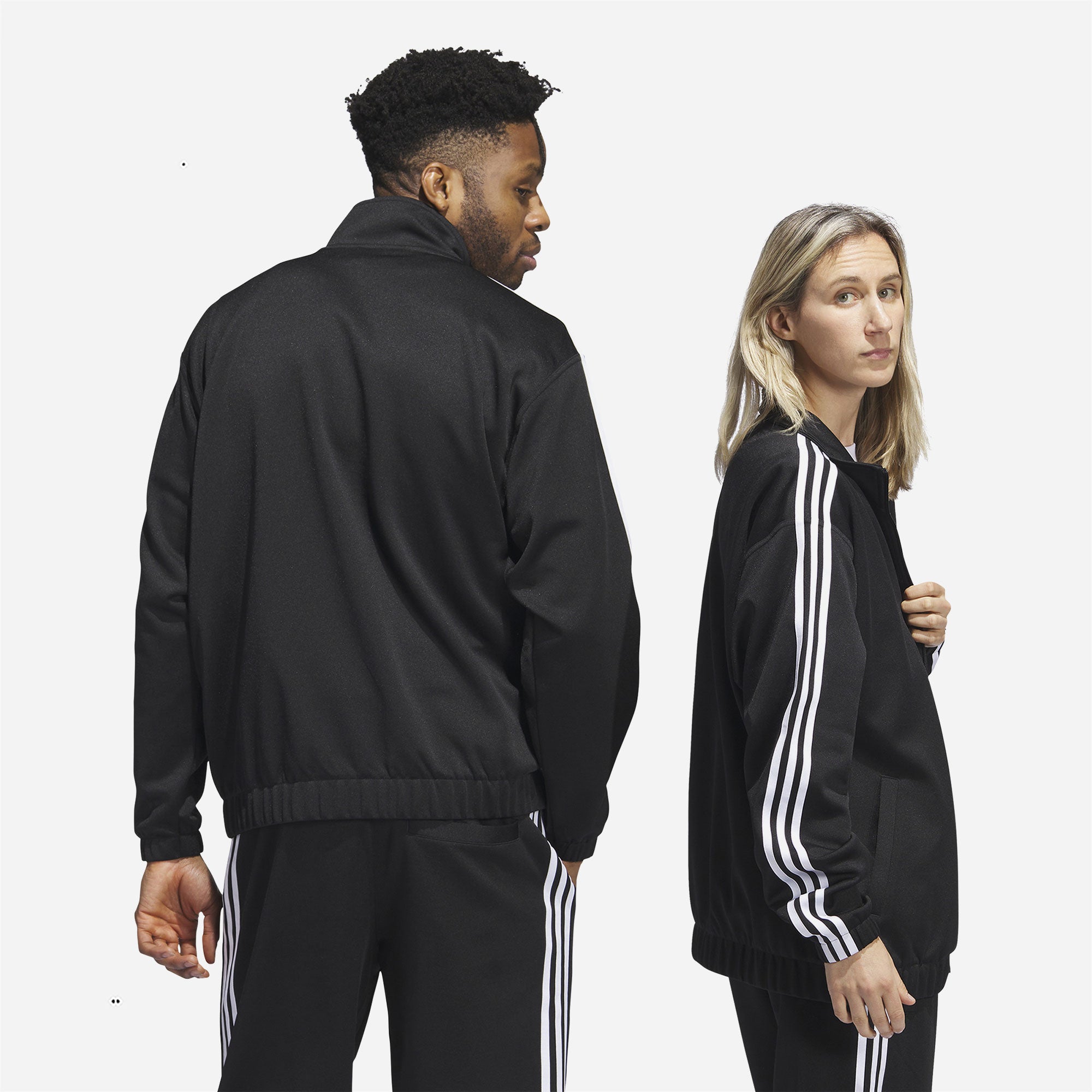 Adidas Skateboarding - Superfire Track Jacket - Black / White