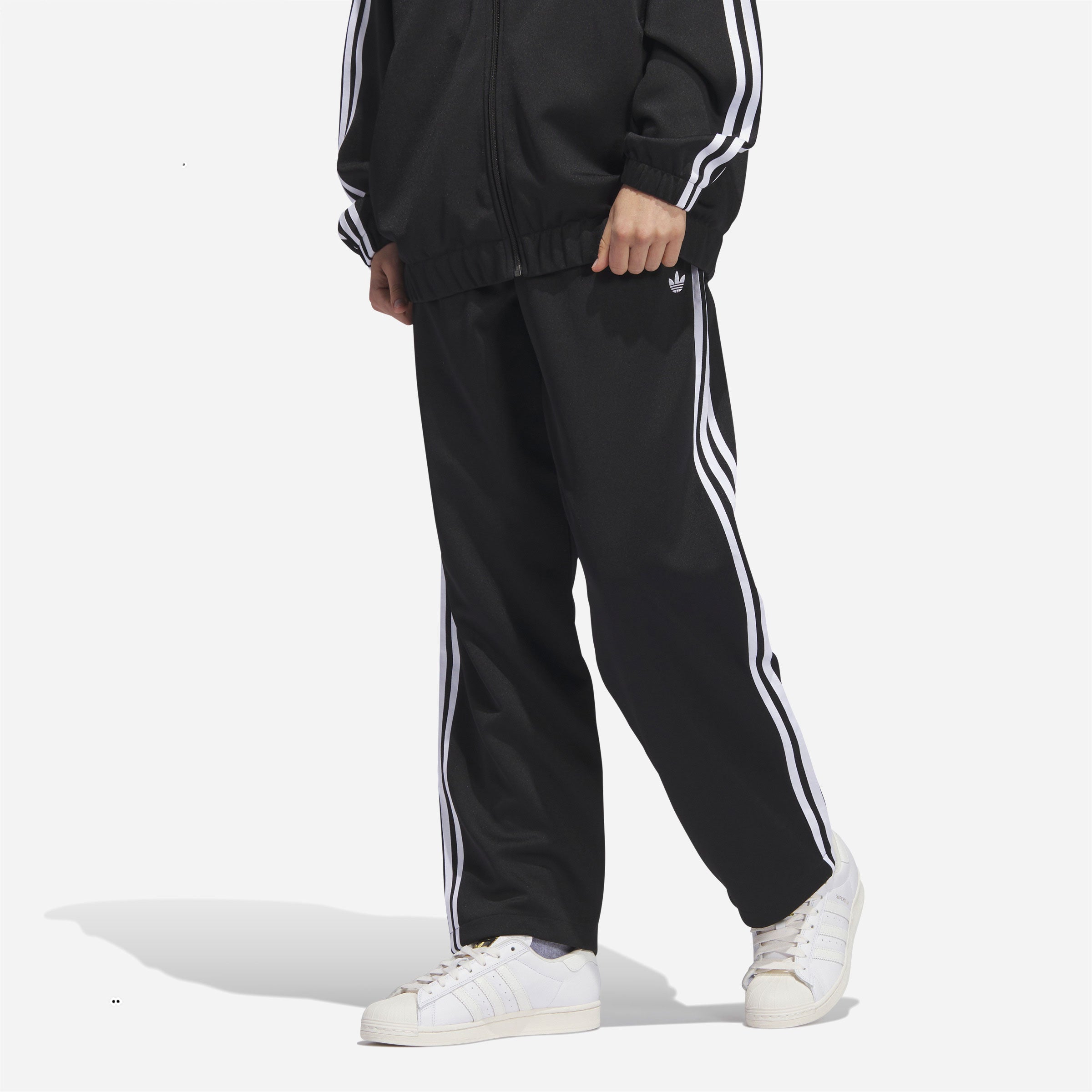 Adidas Skateboarding - Superfire Track Pant - Black / White