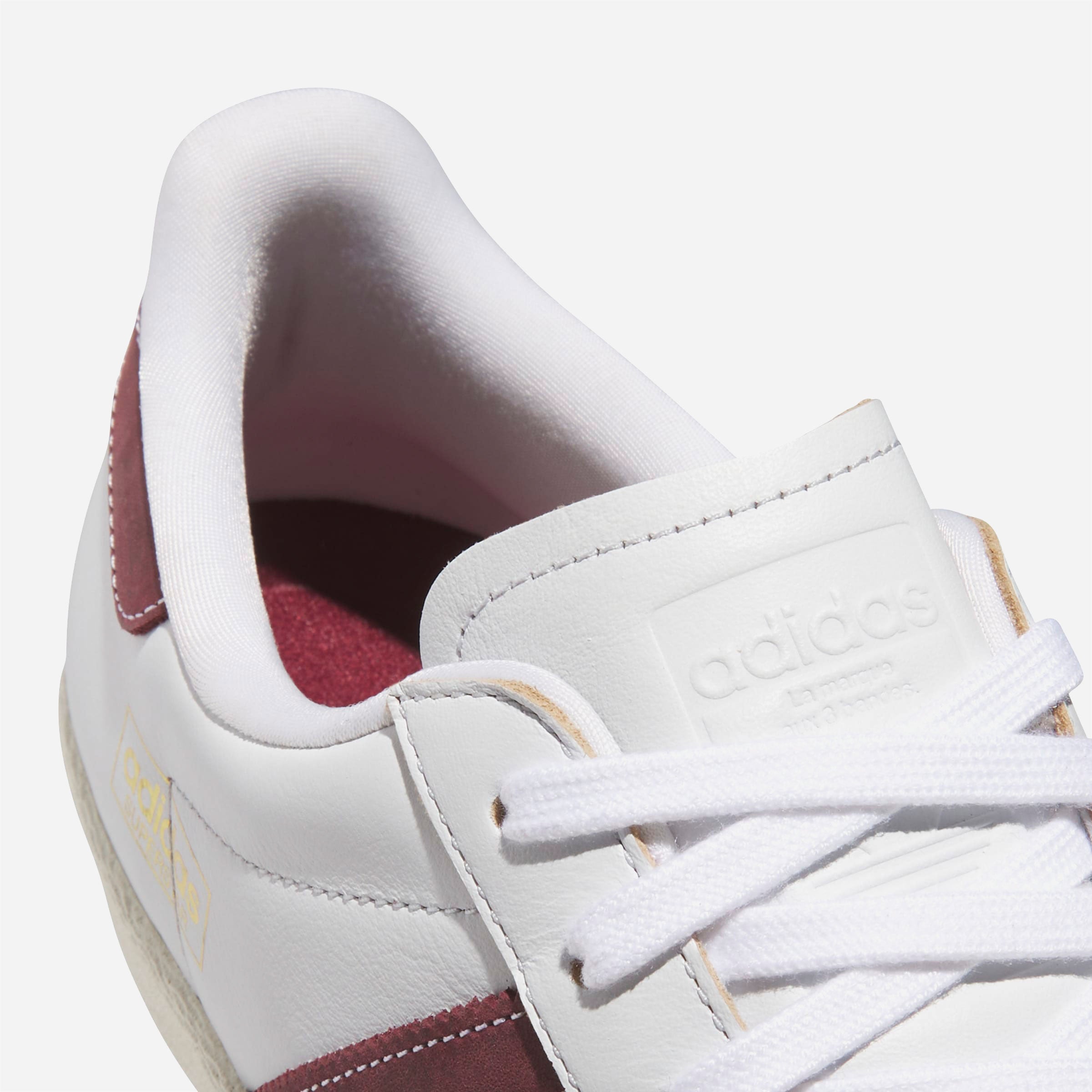 Adidas - Superstar 80 ADV - Crystal White / Shadow Red / Off White