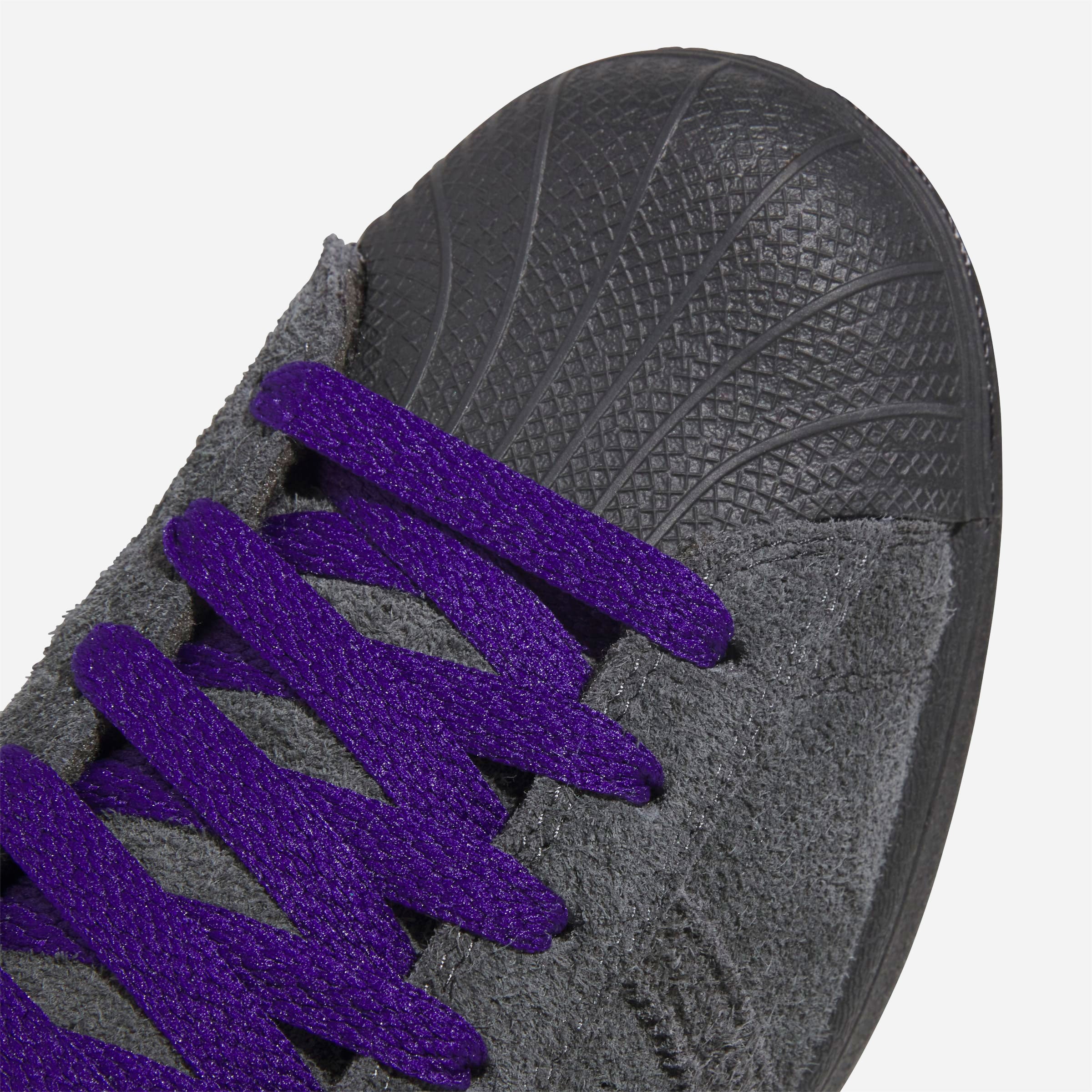 Adidas - Superstar ADV - Carbon / Carbon / Collegiate Purple