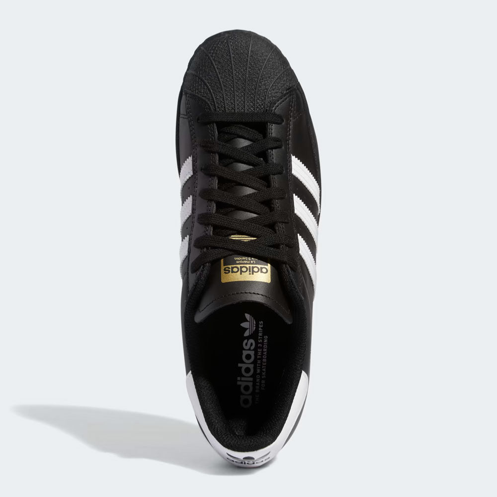 ADIDAS SKATEBOARDING - SUPERSTAR ADV - Core Black - Cloud White - Cloud White