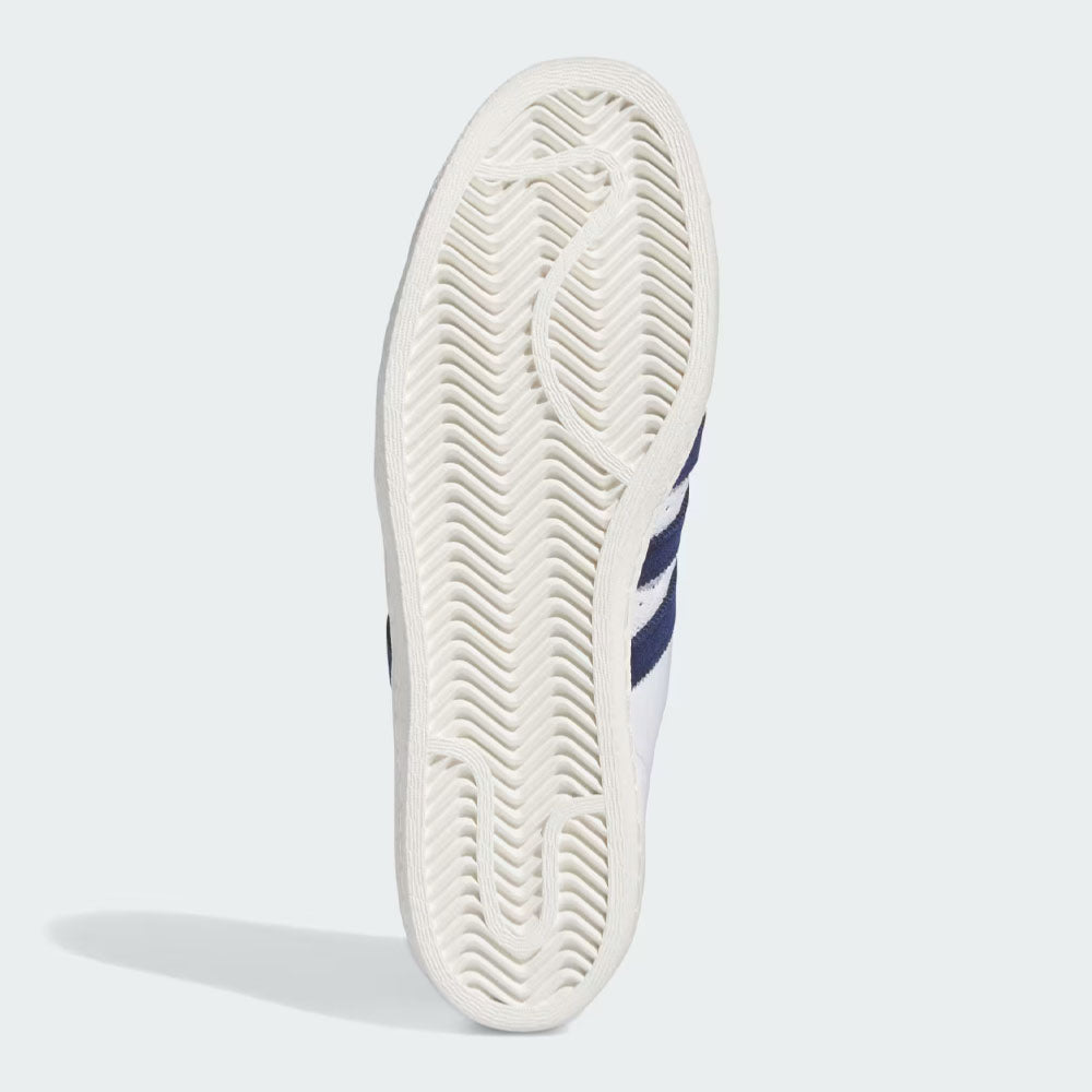 ADIDAS SKATEBOARDING x POP TRADING CO - SUPERSTAR ADV TRAINERS - Cloud White - Collegiate Navy -