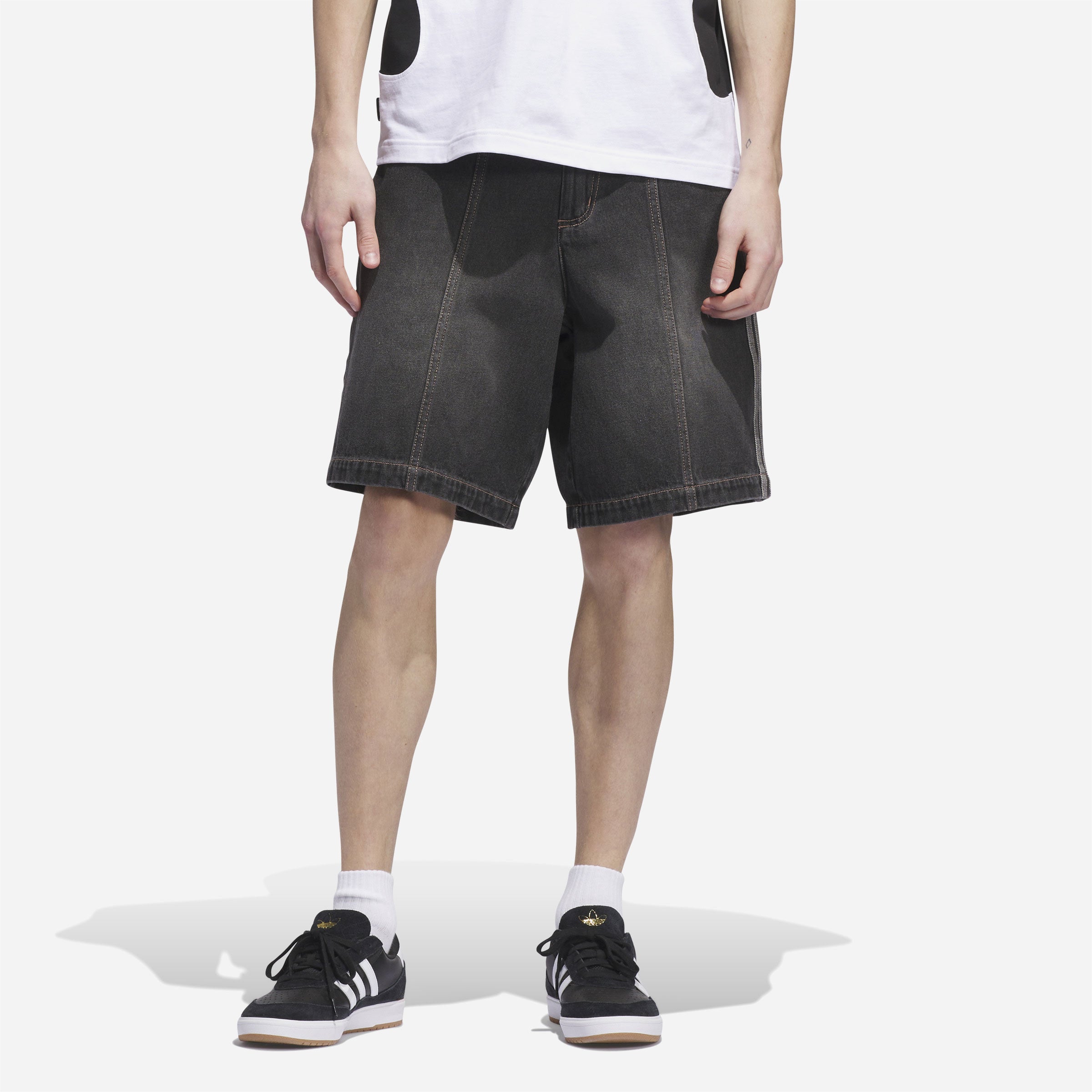 Adidas Skateboarding - Tyshawn Short - Black