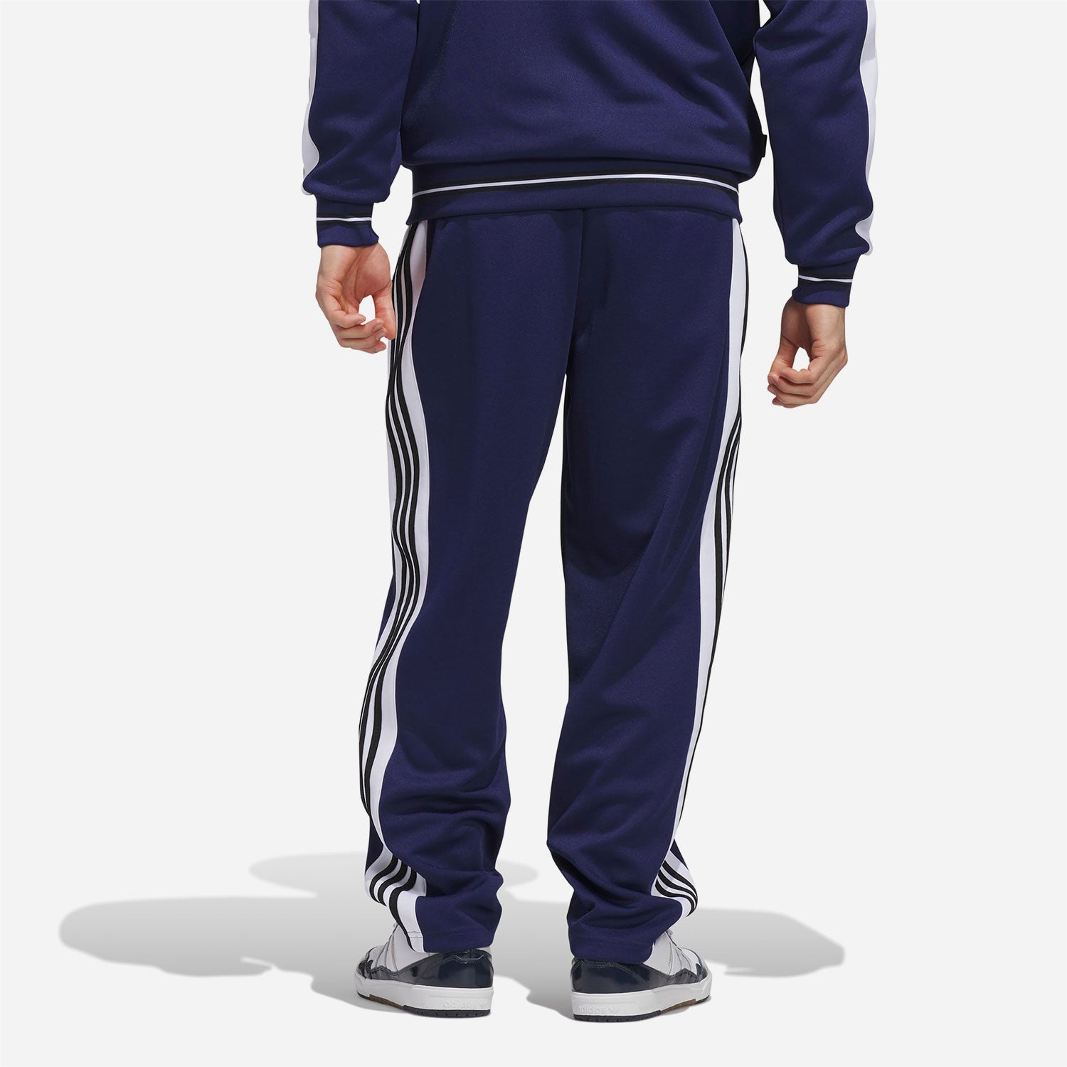 Adidas Skateboarding - Tyshawn Track Pant - Dark Blue / White / Black
