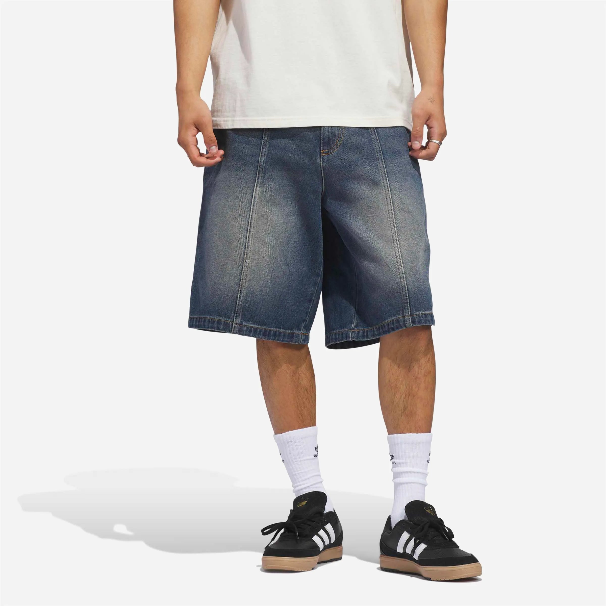 Short en Jean Adidas Skateboarding Tyshawn - Indigo Denim