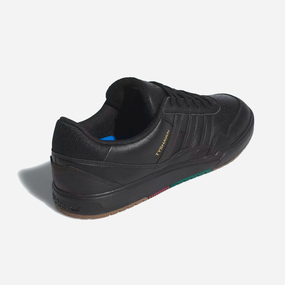 Adidas - Tyshawn II - Core Black / Core Black / Collegiate Green