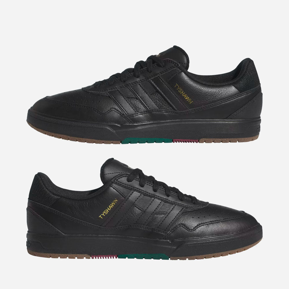 Adidas - Tyshawn II - Core Black / Core Black / Collegiate Green