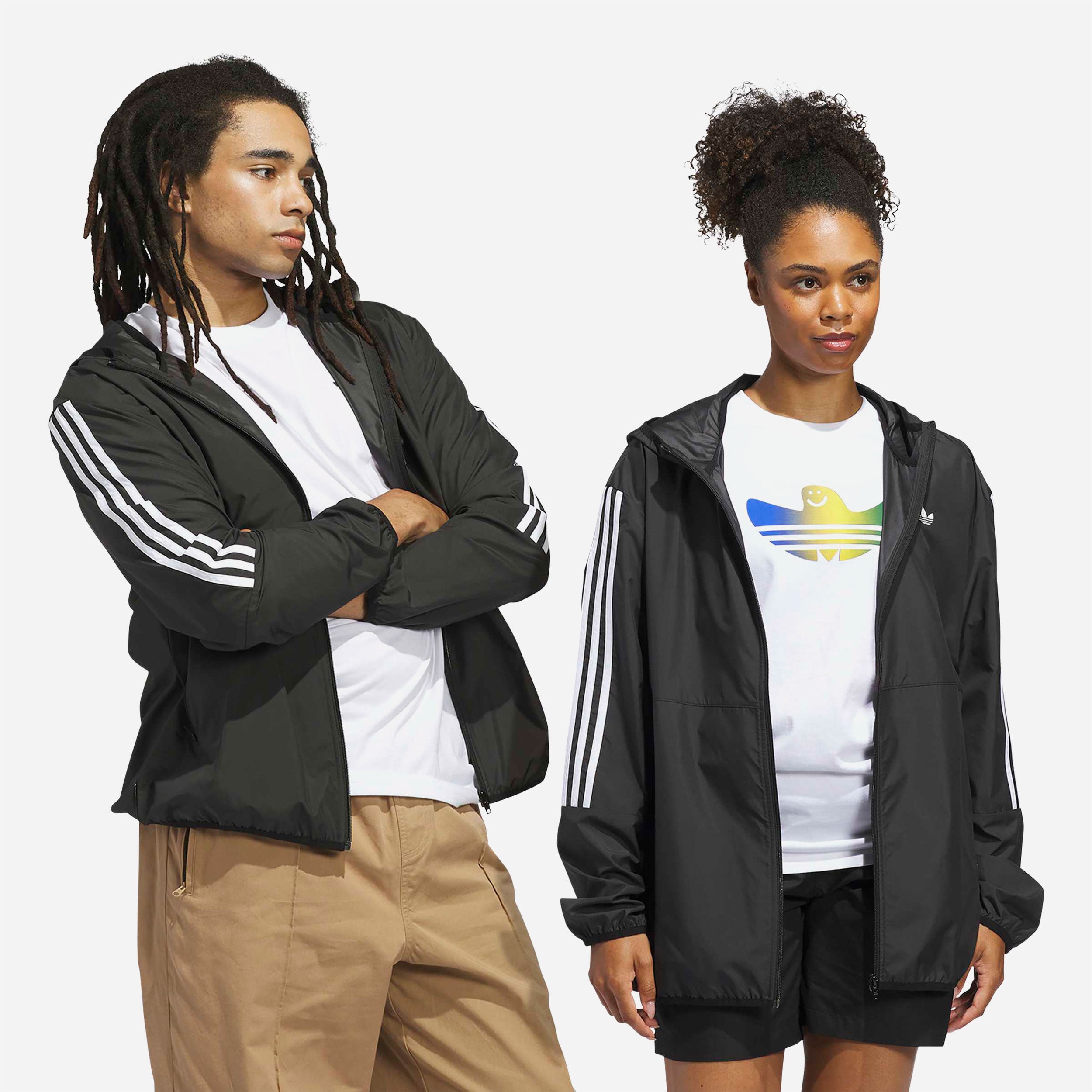 Adidas Skateboarding - Windbreaker - Black / White