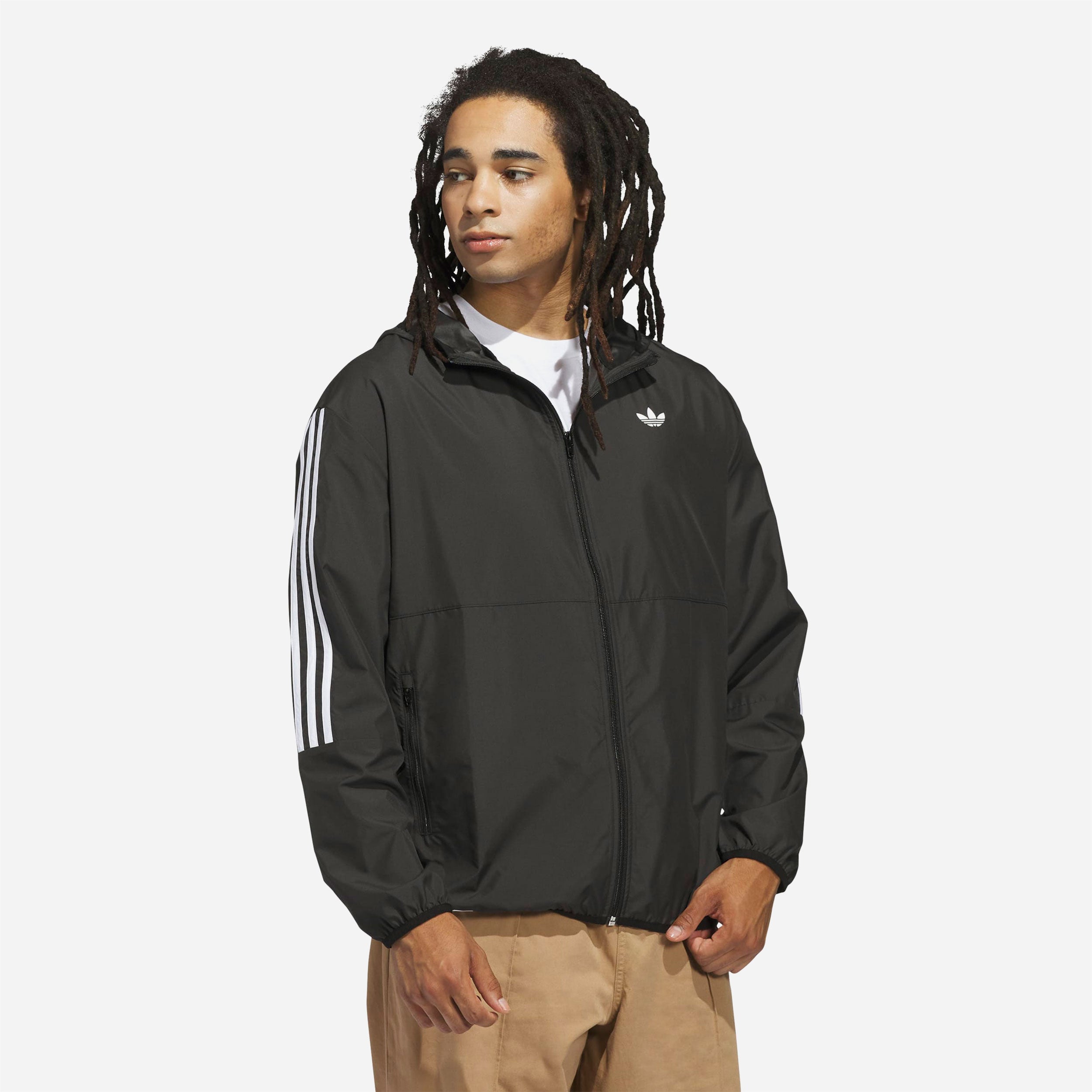 Adidas Skateboarding - Windbreaker - Black / White