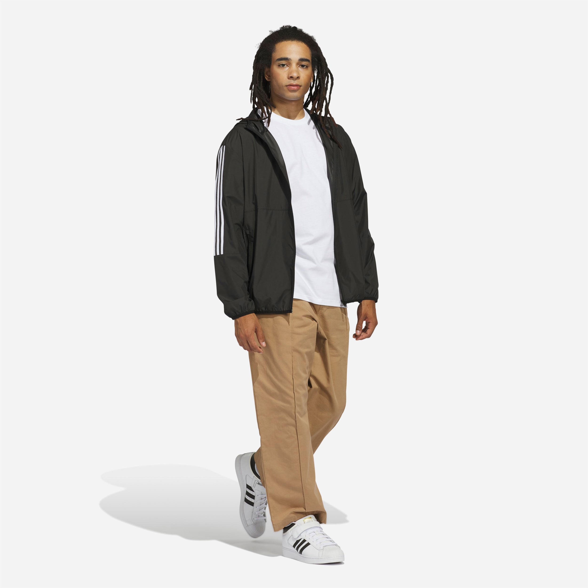 Adidas Skateboarding - Windbreaker - Black / White