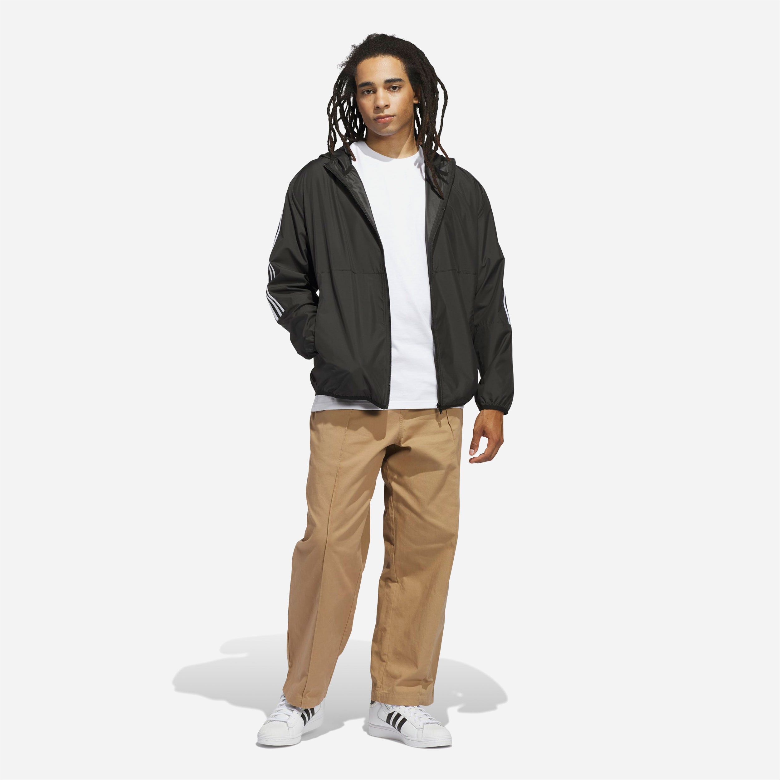 Adidas Skateboarding - Windbreaker - Black / White