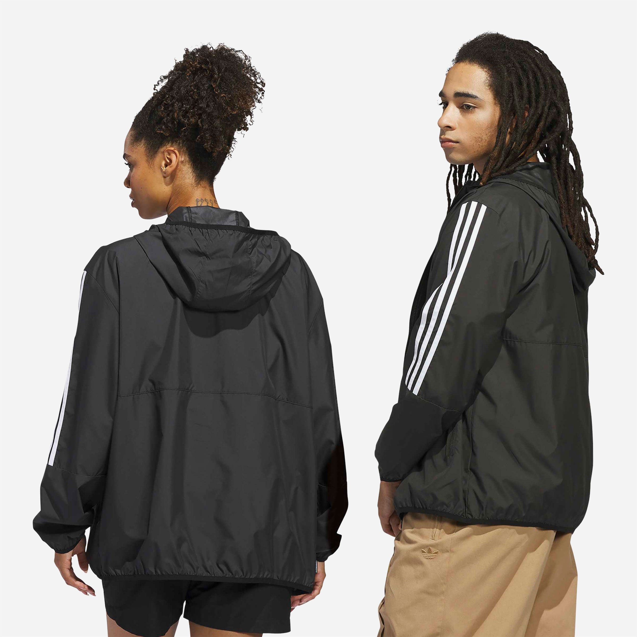 Adidas Skateboarding - Windbreaker - Black / White
