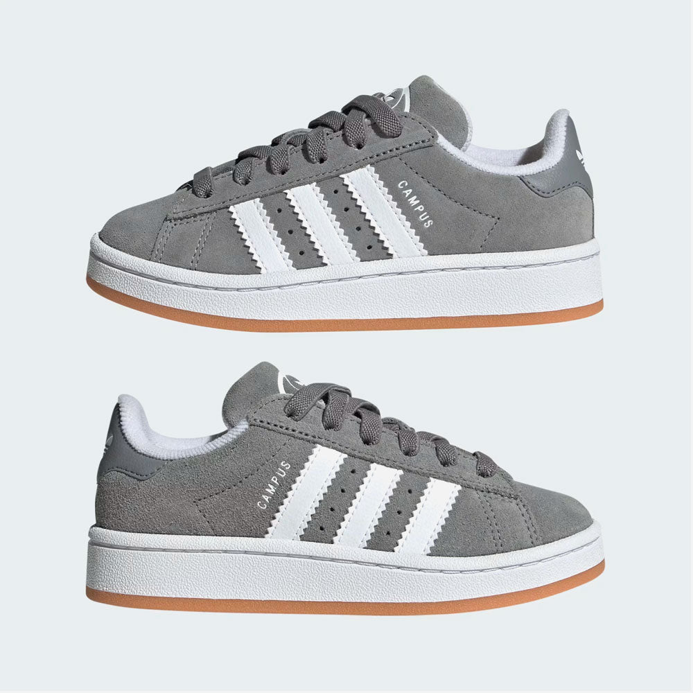 ADIDAS SKATEBOARDING - CAMPUS KIDS - Grey Three Cloud White Gum