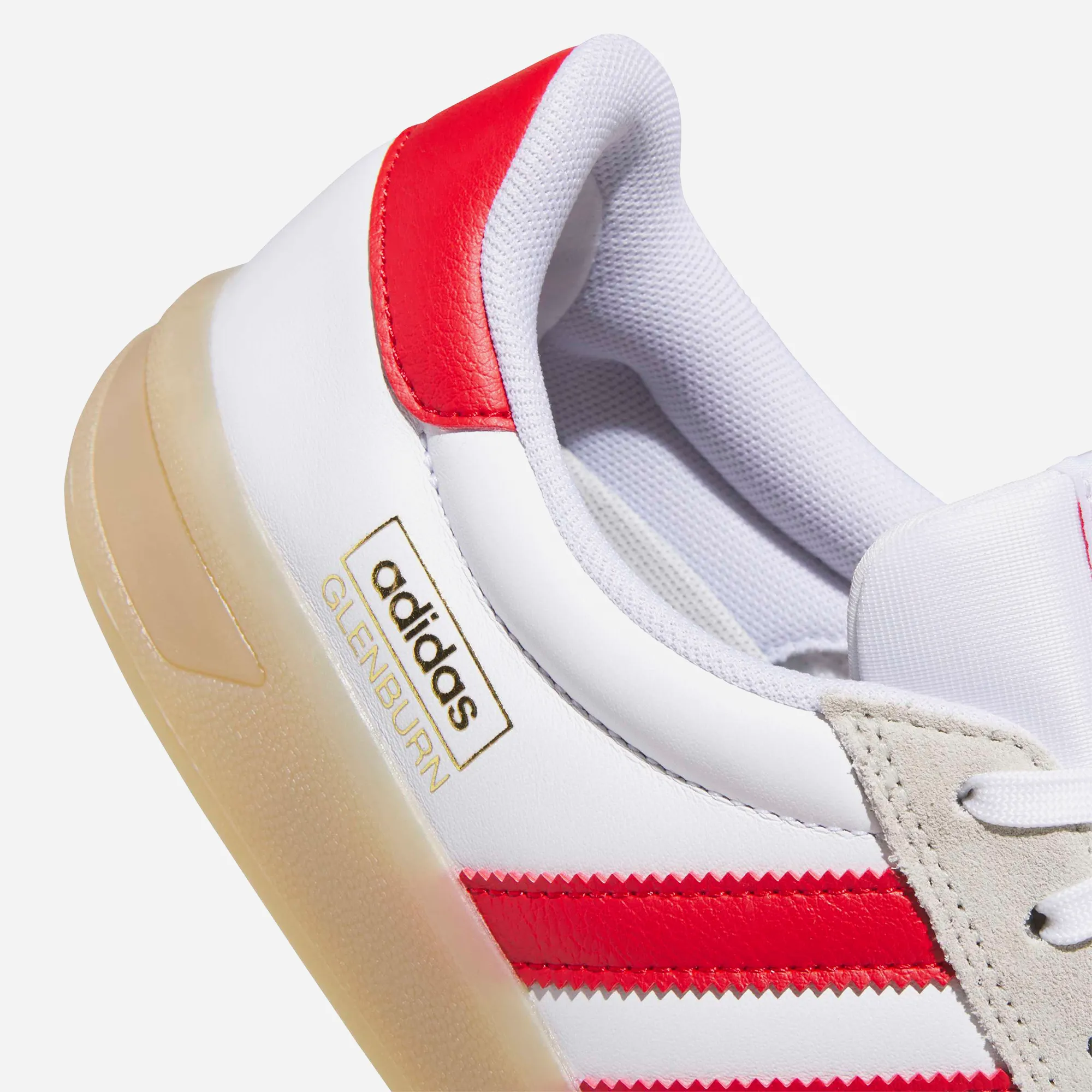 Adidas Skateboarding Glenburn Cloud White Better Scarlet Gum