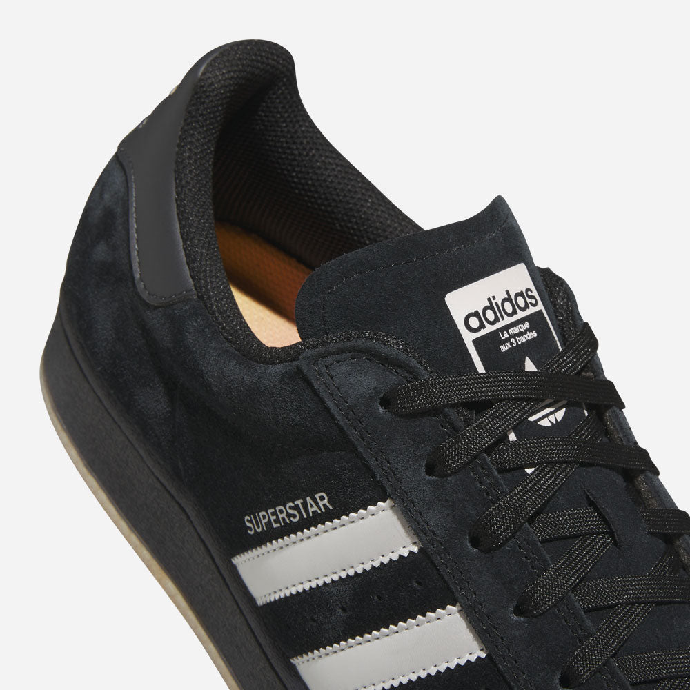 Adidas - Superstar ADV - Core Black / Zero Metalic / Spark
