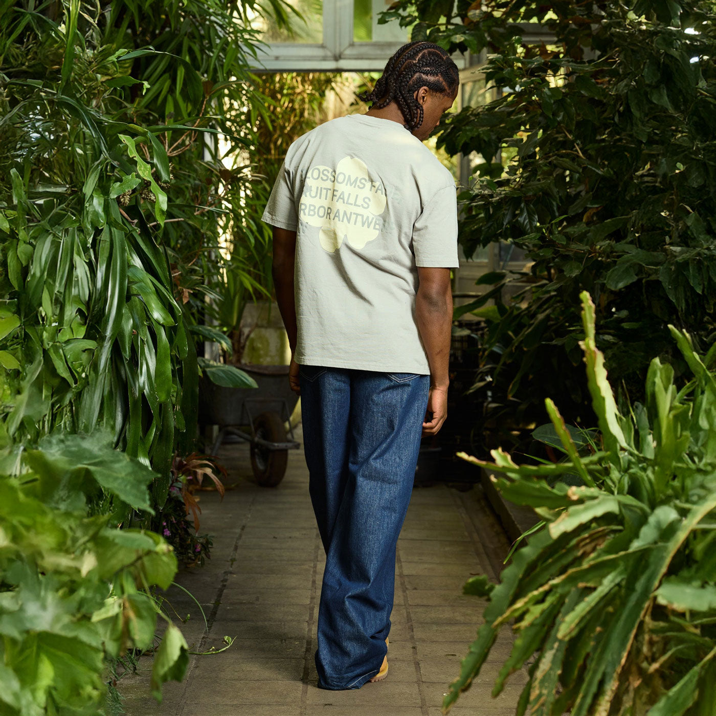 Arbor Antwerp - Blossoms T-Shirt - Beige