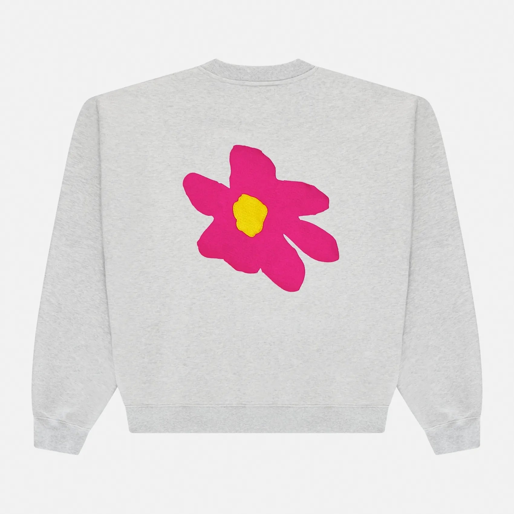 Arbor Antwerp Violet Pink Crewneck Grey- Heavyweight (450 GSM)