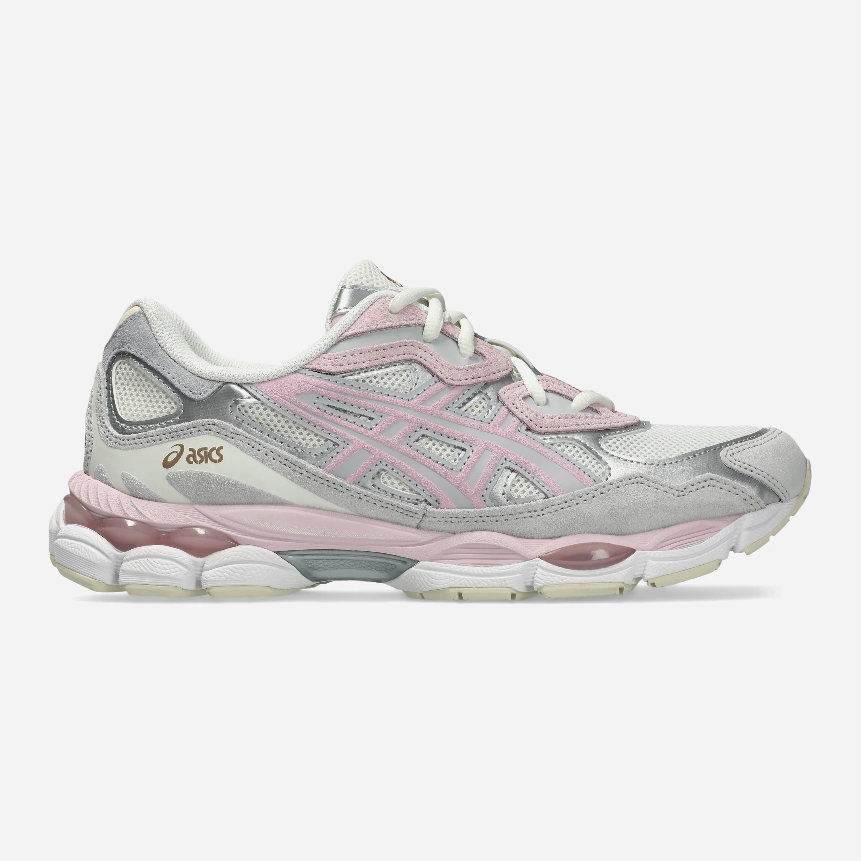 Asics Gel-NYC Concrete Barely Rose vue de profil