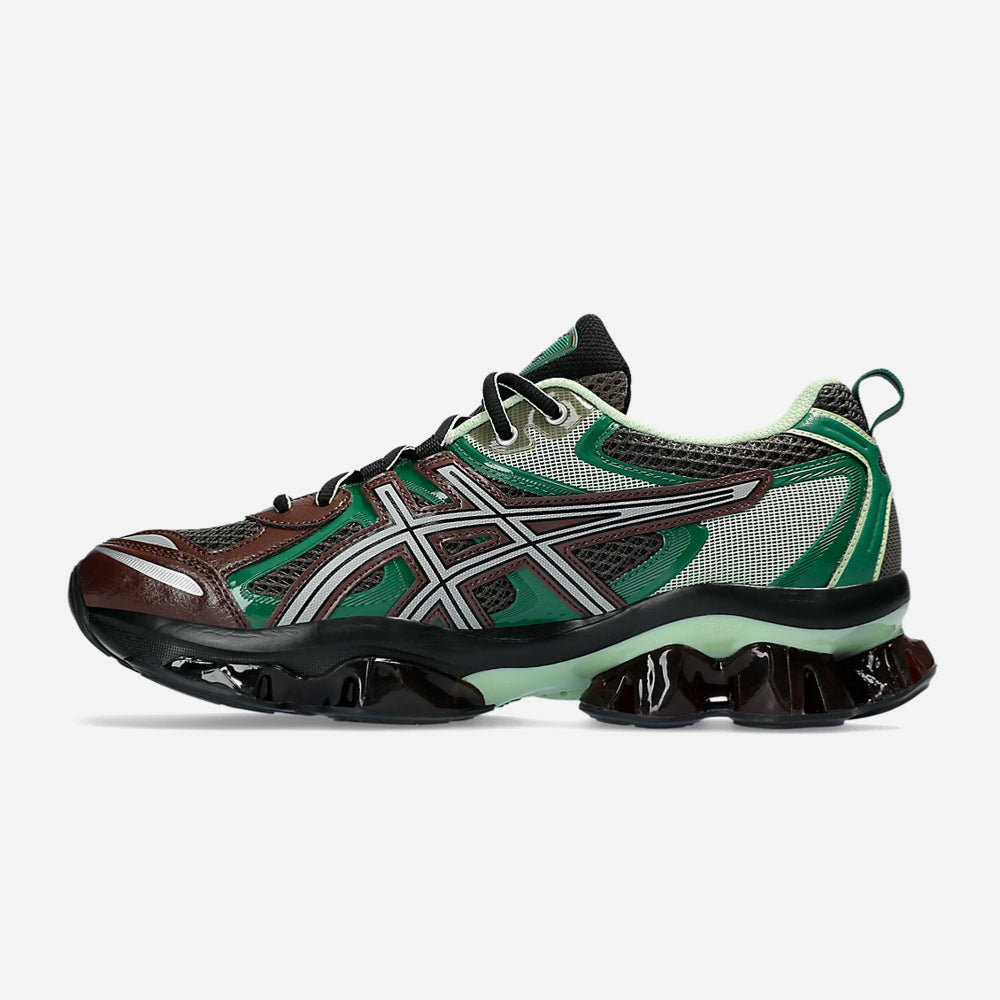 Asics - Kinetic gel -quantum - Dark sepia - Shamrock Green