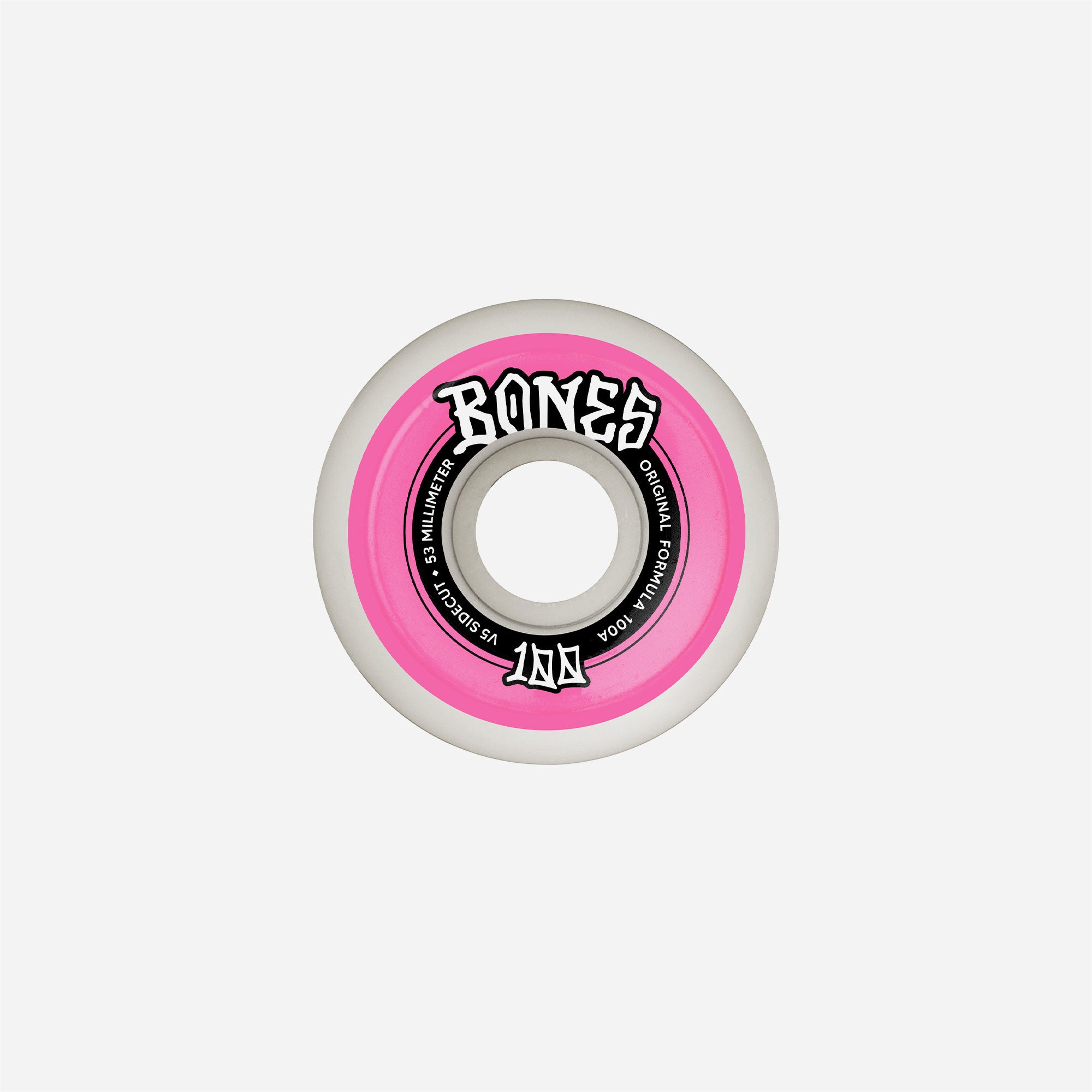 Bones - OG Formula V5 Sidecut V5 Wheels - White