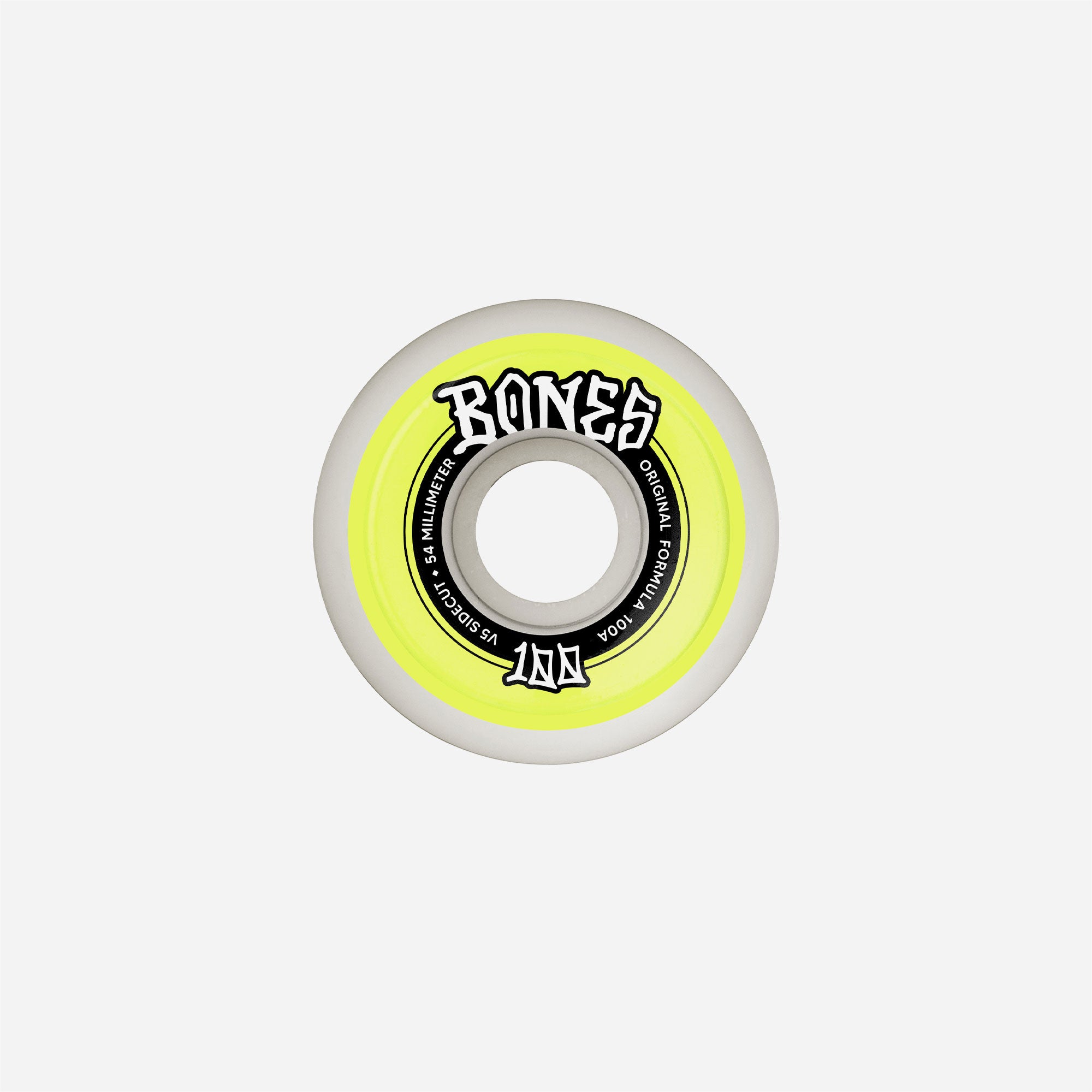 Bones - OG Formula V5 Sidecut V5 Wheels - White
