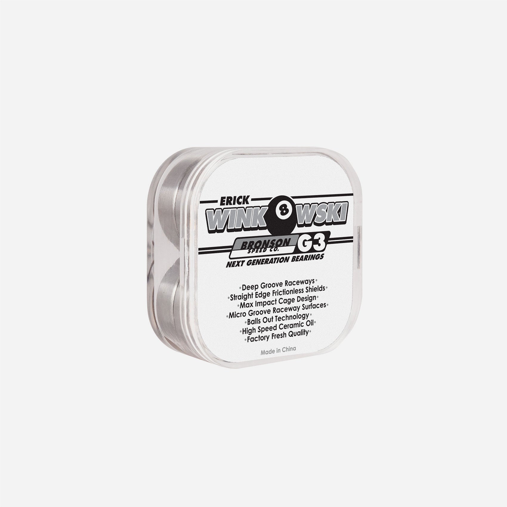 Bronson Speed Co. - G3 Bearings - Erick Winkowski