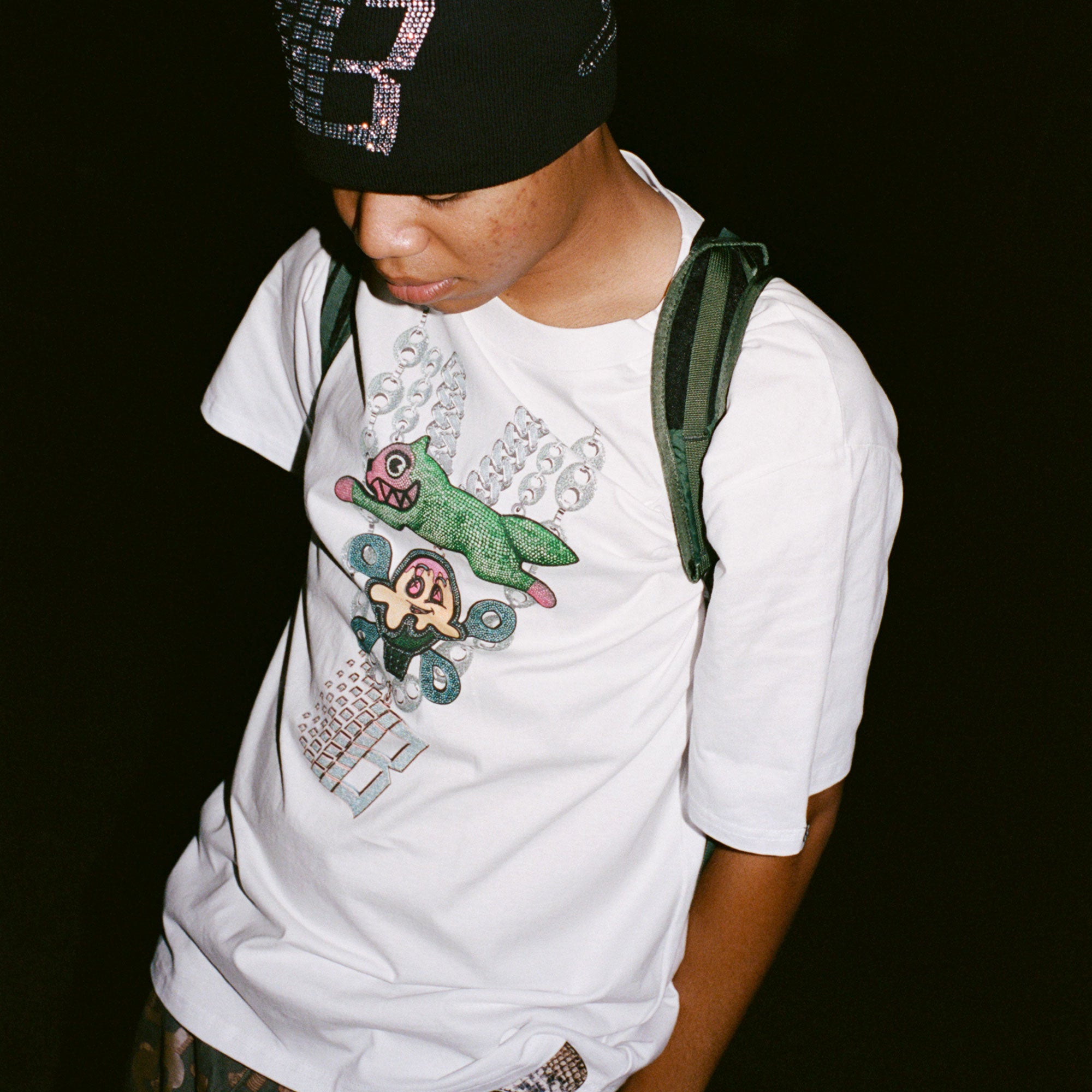 Bronze 56K x Ice Cream - 56 Carats Tee - White