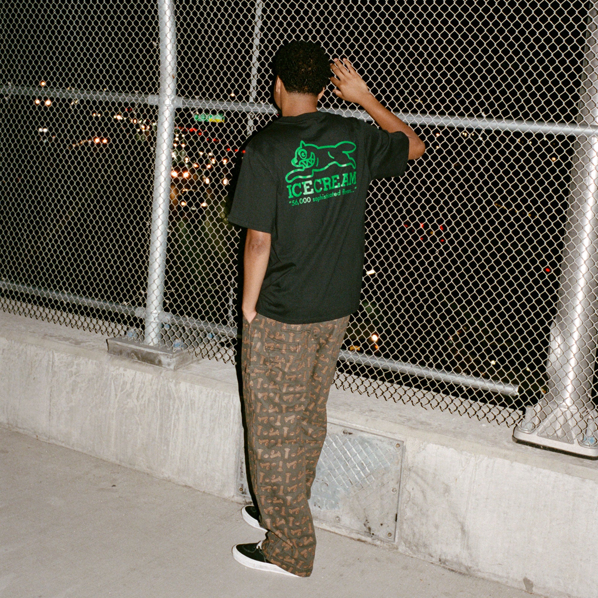 Bronze 56K x Ice Cream - 56,000 Flavors Tee - Black