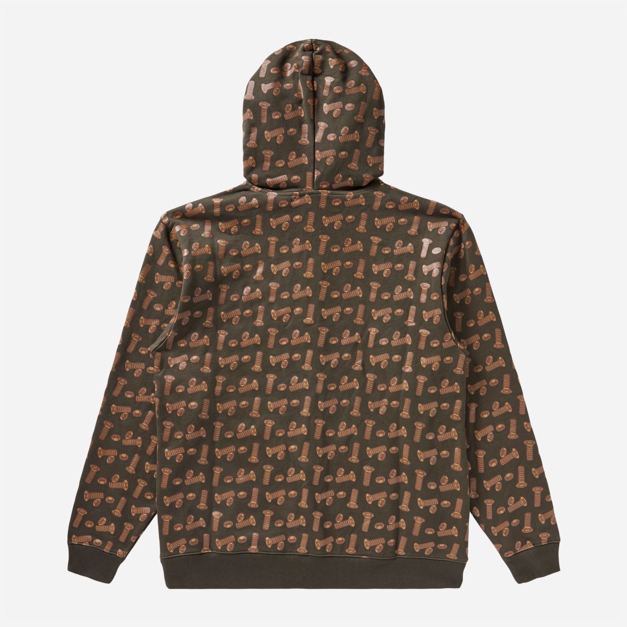 Bronze 56K x Ice Cream - Hardware Full Zip Hoodie - AOP Pattern
