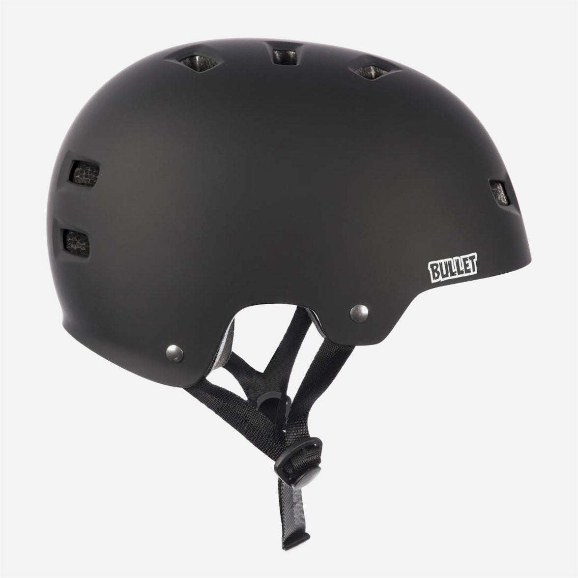 Bullet - Casque de Skateboard Adulte Deluxe - Noir Mat