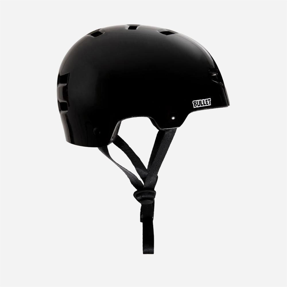 Bullet x Santa Cruz - Casque de Skateboard Junior Screaming Hand - Noir Gloss