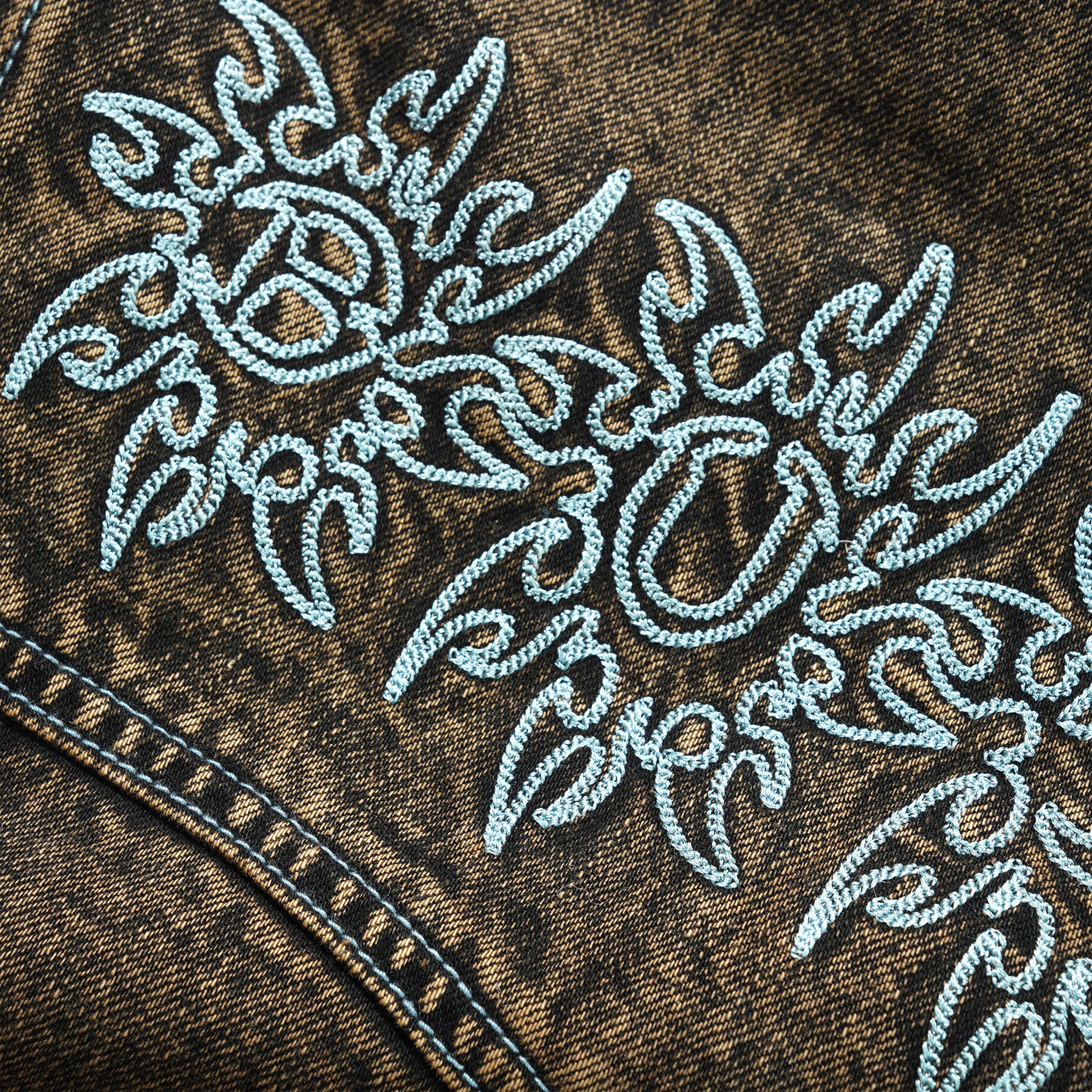 Butter Goods - Bronco Denim Jacket - Tinted Brown