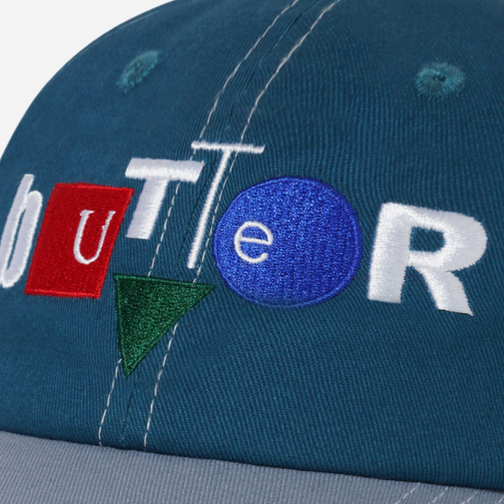 Butter Goods - Design Co 6 Panel Cap - Slate / Ocean