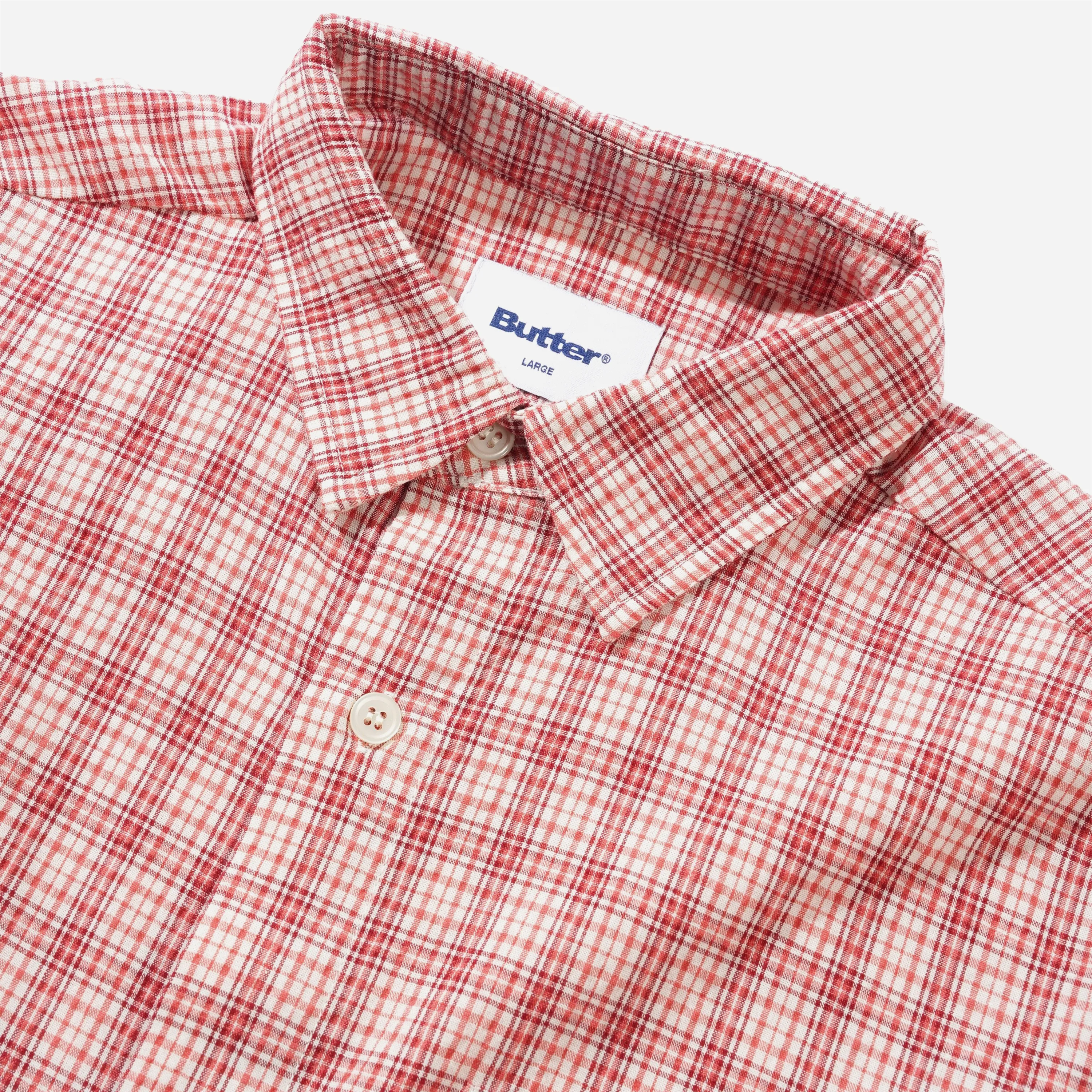 Butter Goods - Equipment S/S Shirt Rhubarb