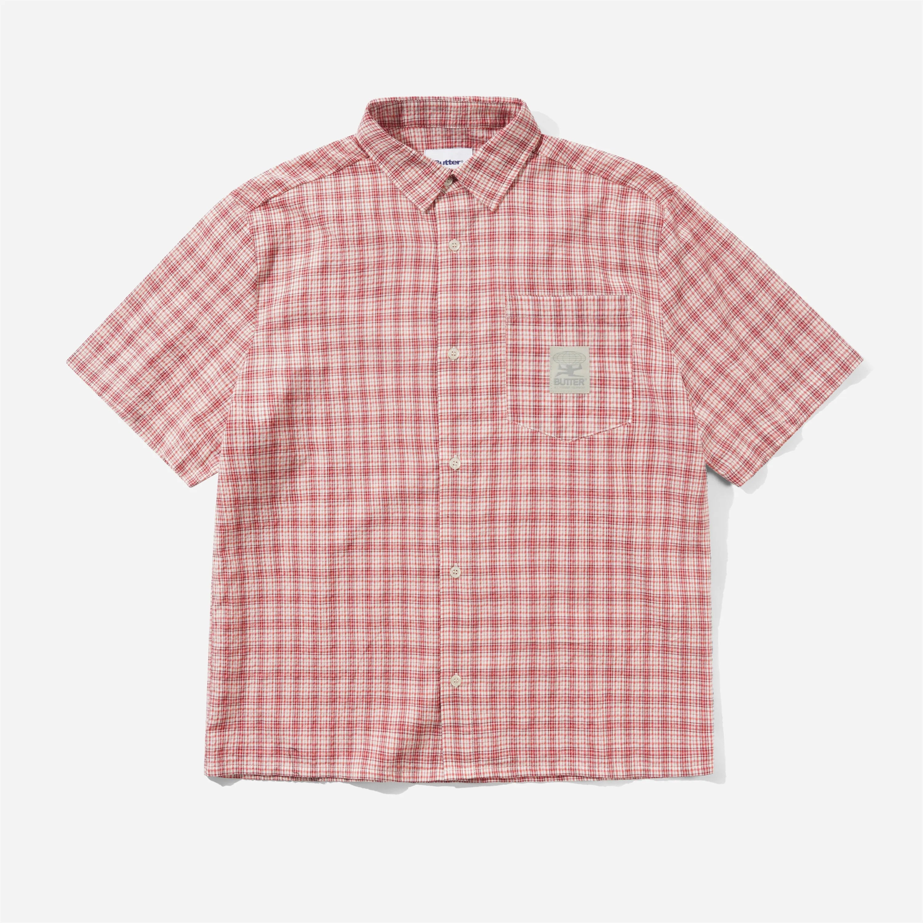 Butter Goods - Equipment S/S Shirt Rhubarb