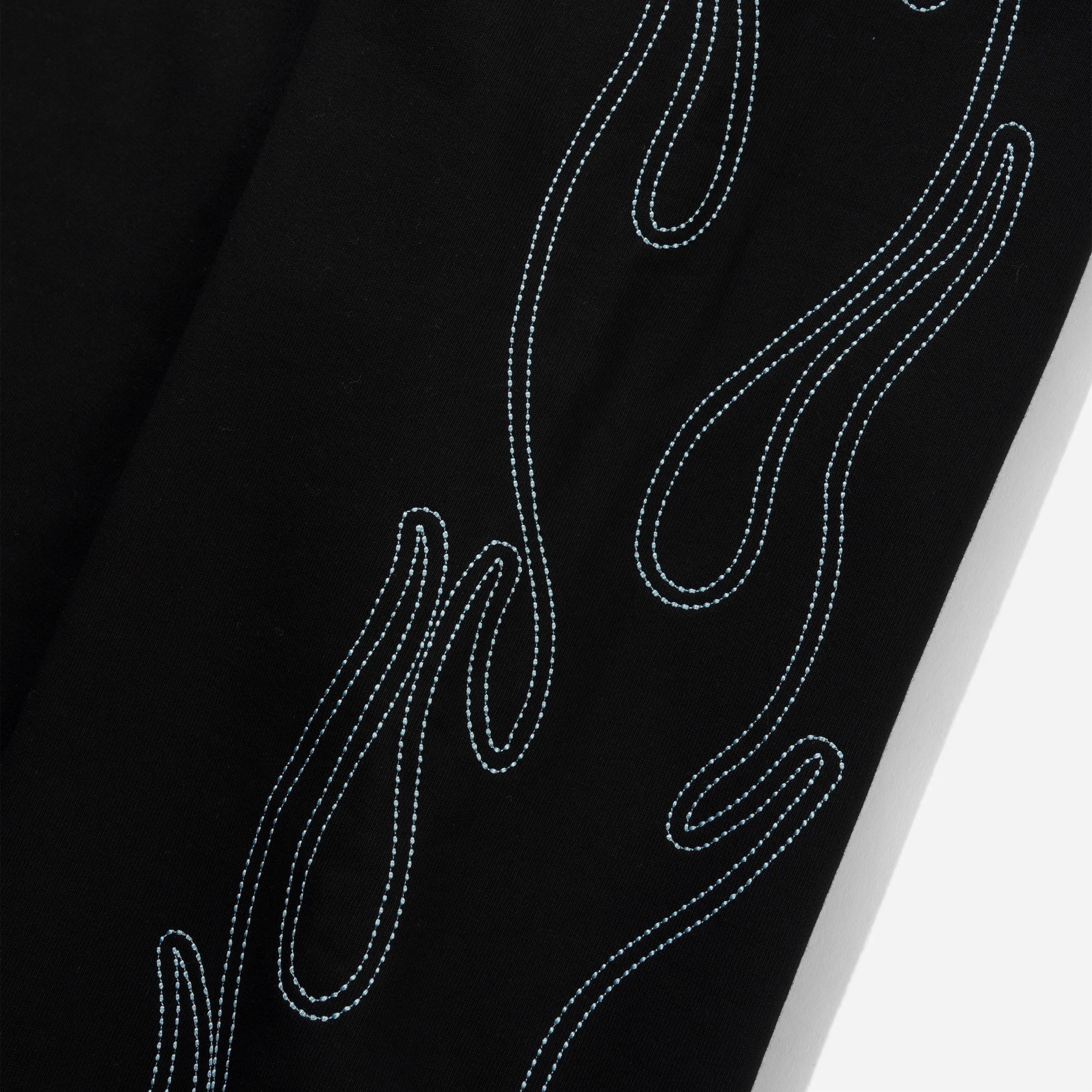 Pantalon Jogging Butter Goods - Flame Fleece Pants Black