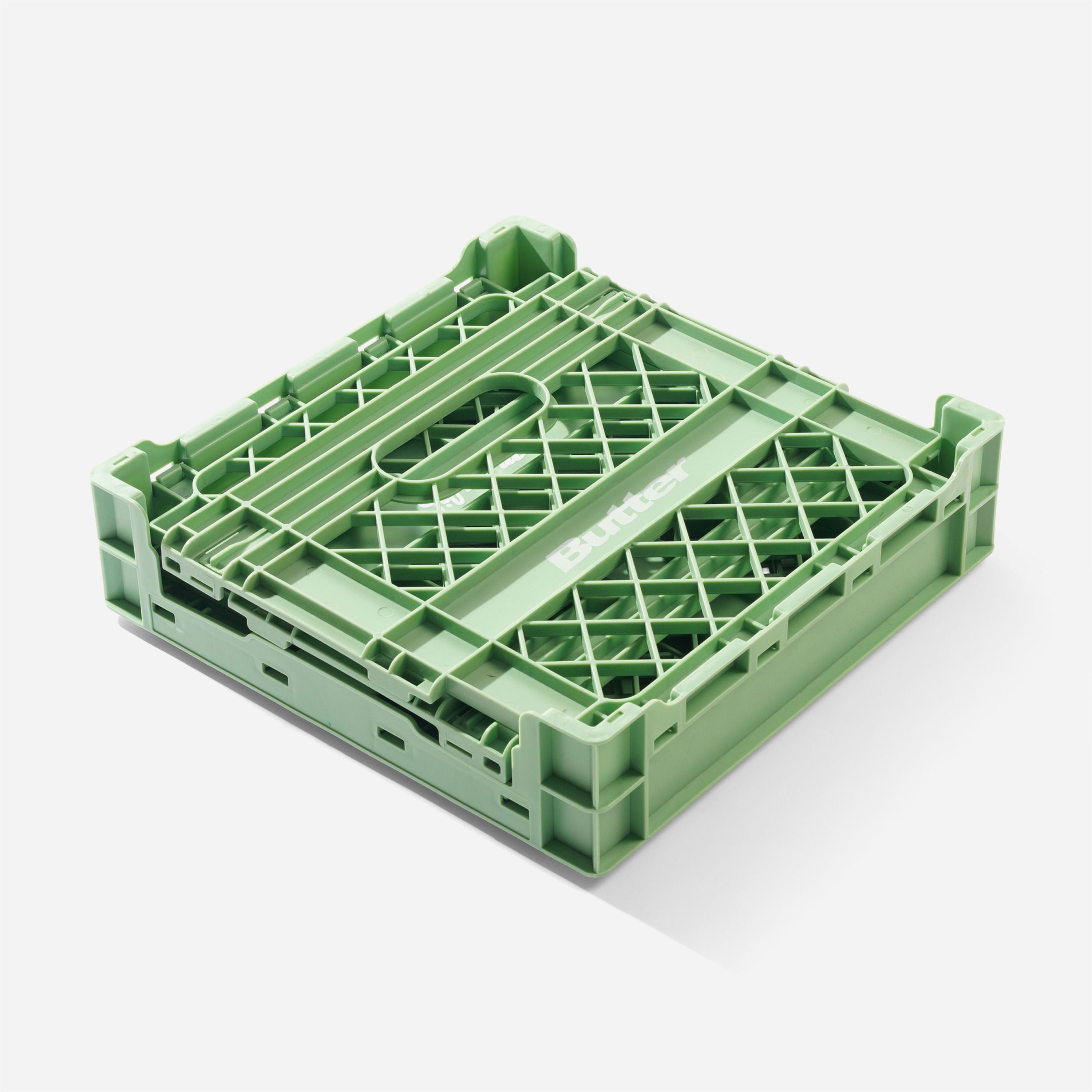 Butter Goods x Madlib - Collapsable Record Crate - Sage